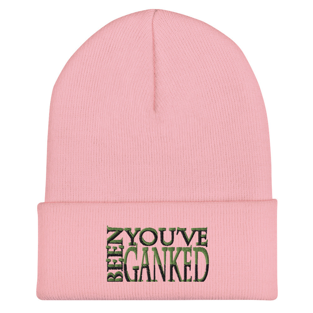 You've Been Ganked Cuffed Beanie