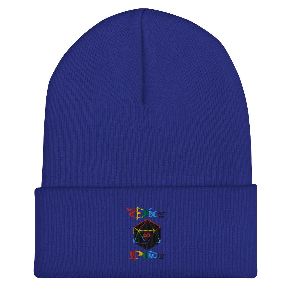 Dice Pride Cuffed Beanie