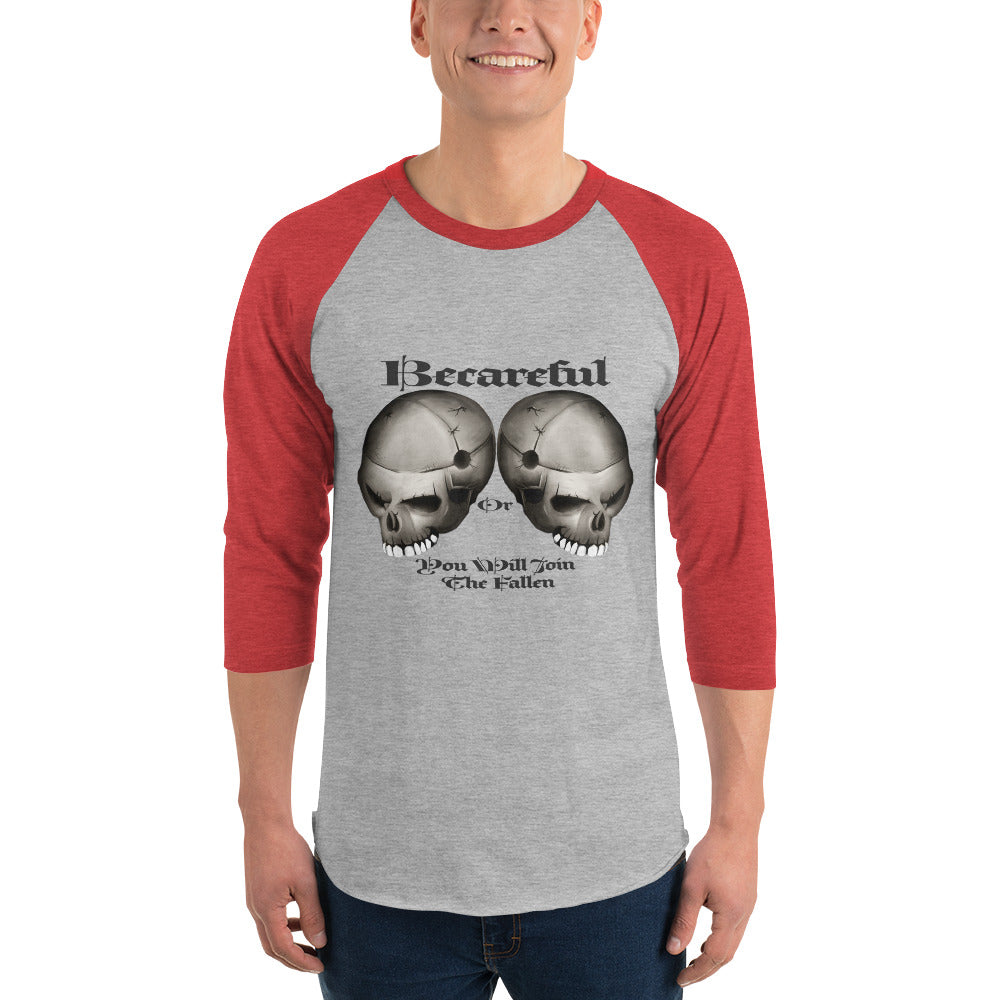 The Fallen 3/4 sleeve raglan shirt