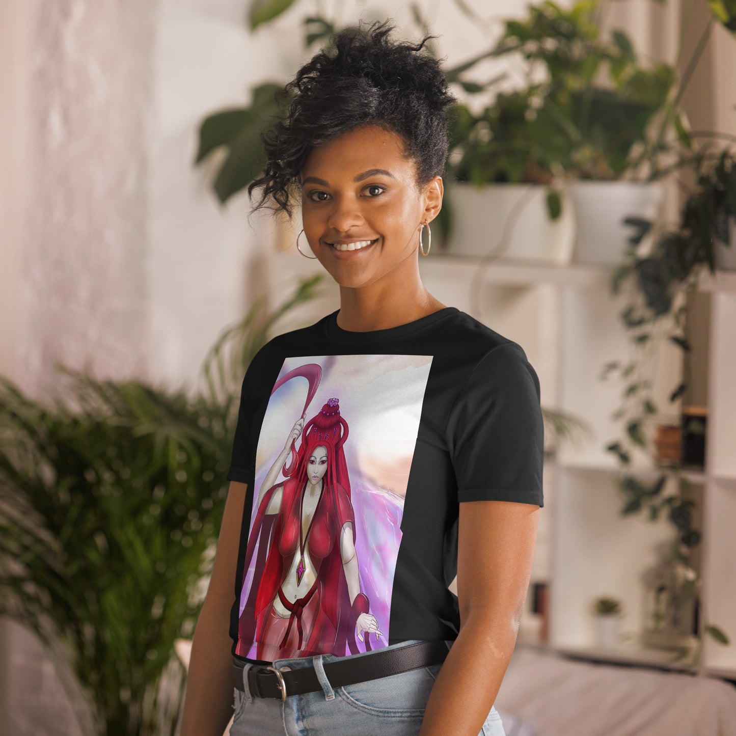 Scarlet Silk Princess Short-Sleeve Unisex T-Shirt