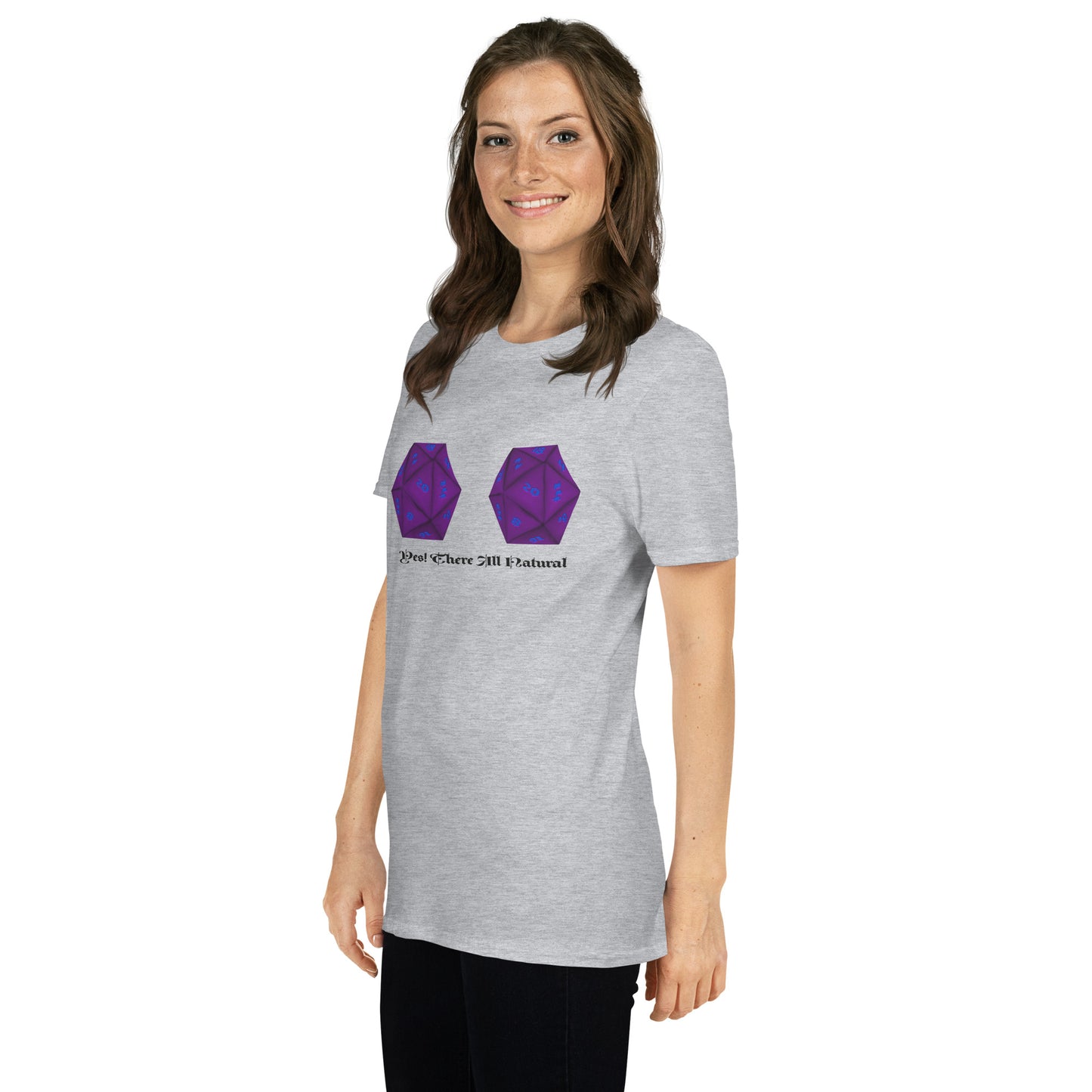 Yes there All Natural Short-Sleeve Unisex T-Shirt