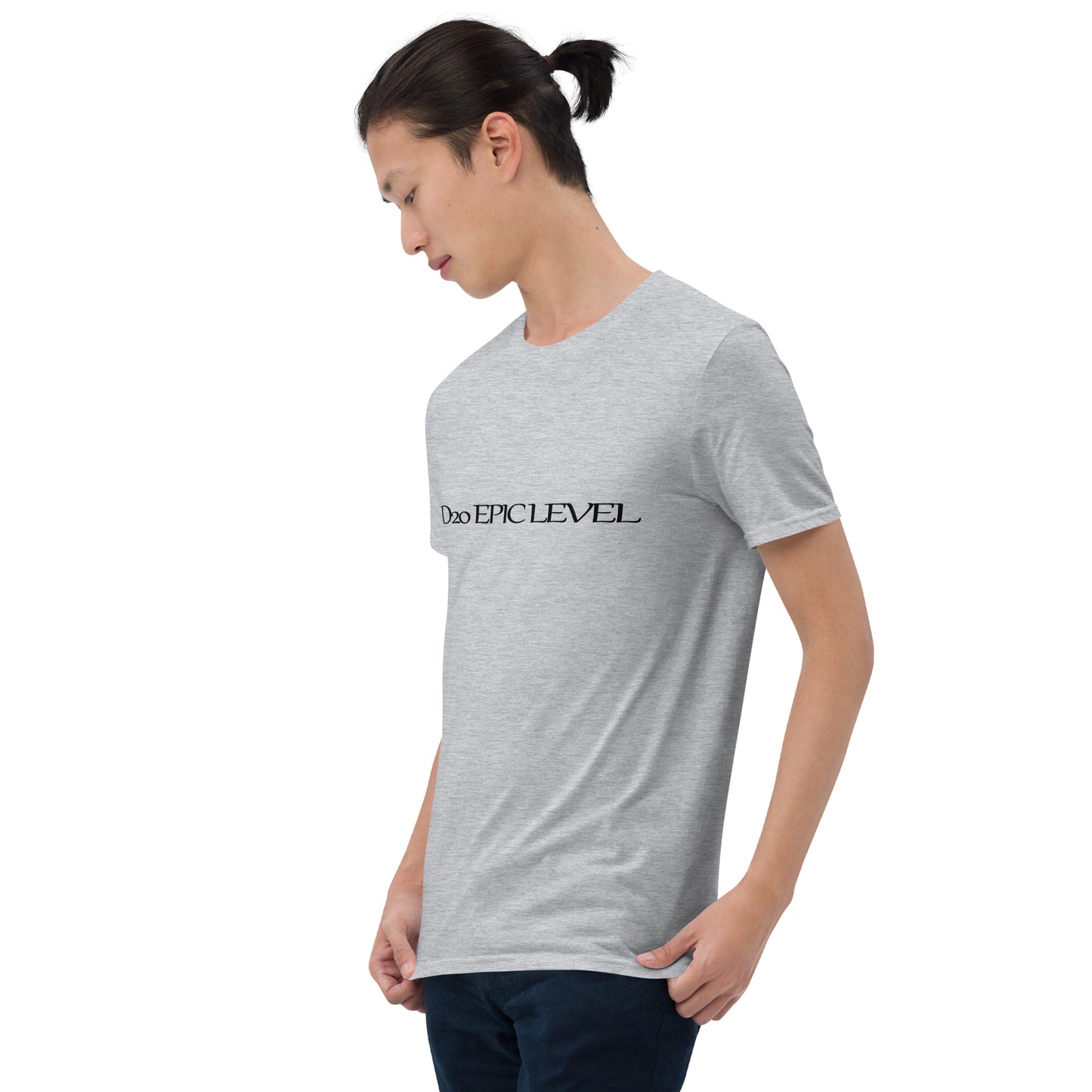 D20 Epic Level Logo Short-Sleeve Unisex T-Shirt