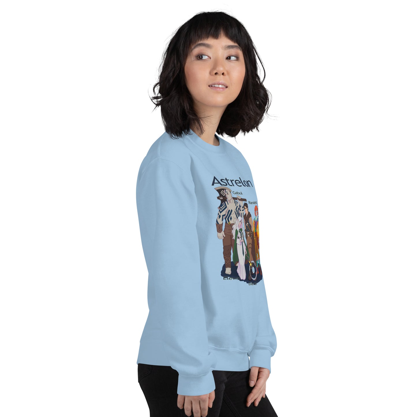 Astrelon Party Figures Unisex Sweatshirt