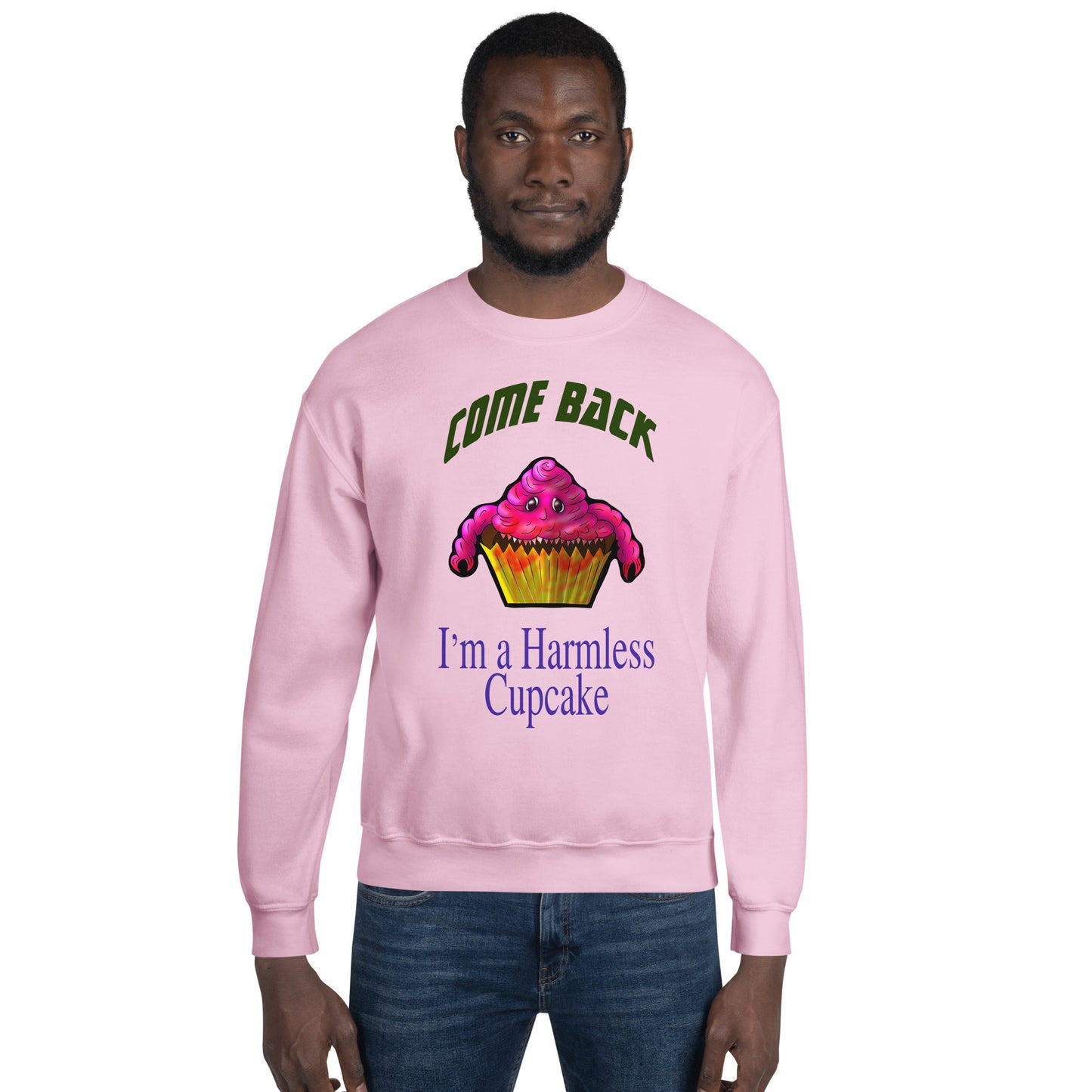 Harmless Cupcake Unisex Sweatshirt