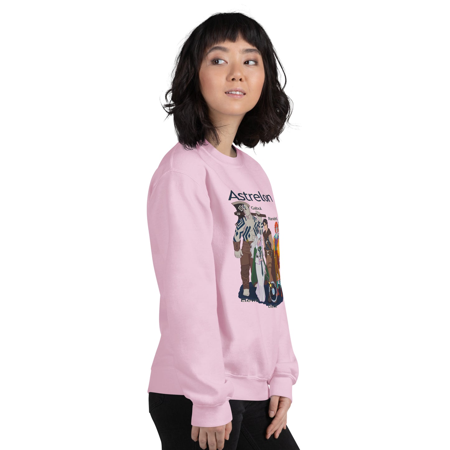 Astrelon Party Figures Unisex Sweatshirt