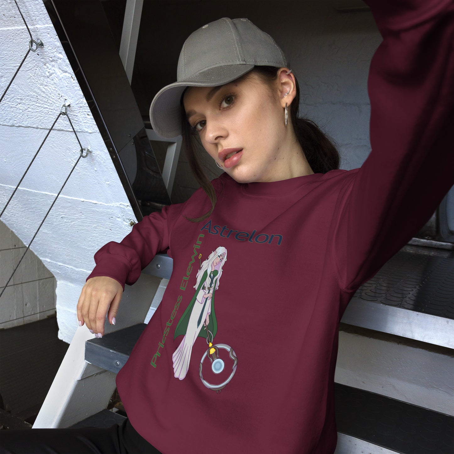 Priestess Elewin Unisex Sweatshirt