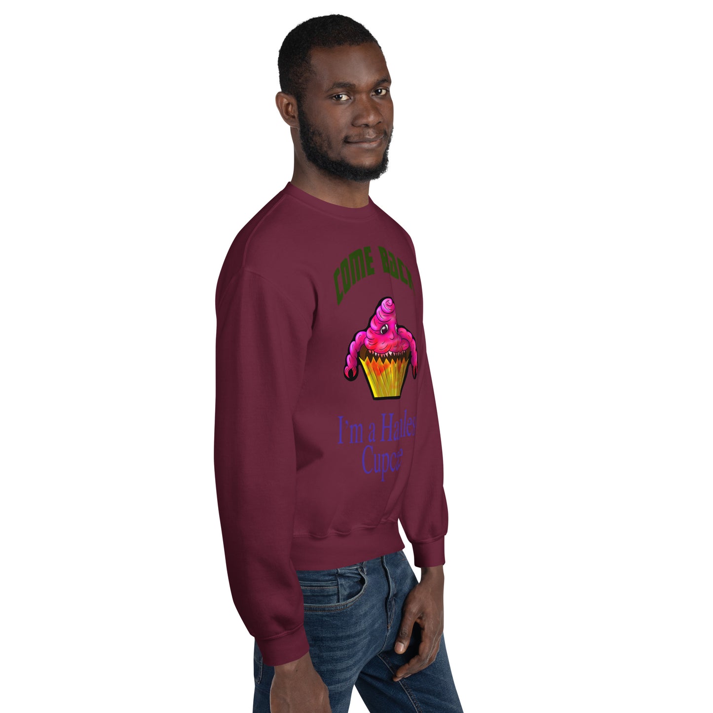 Harmless Cupcake Unisex Sweatshirt