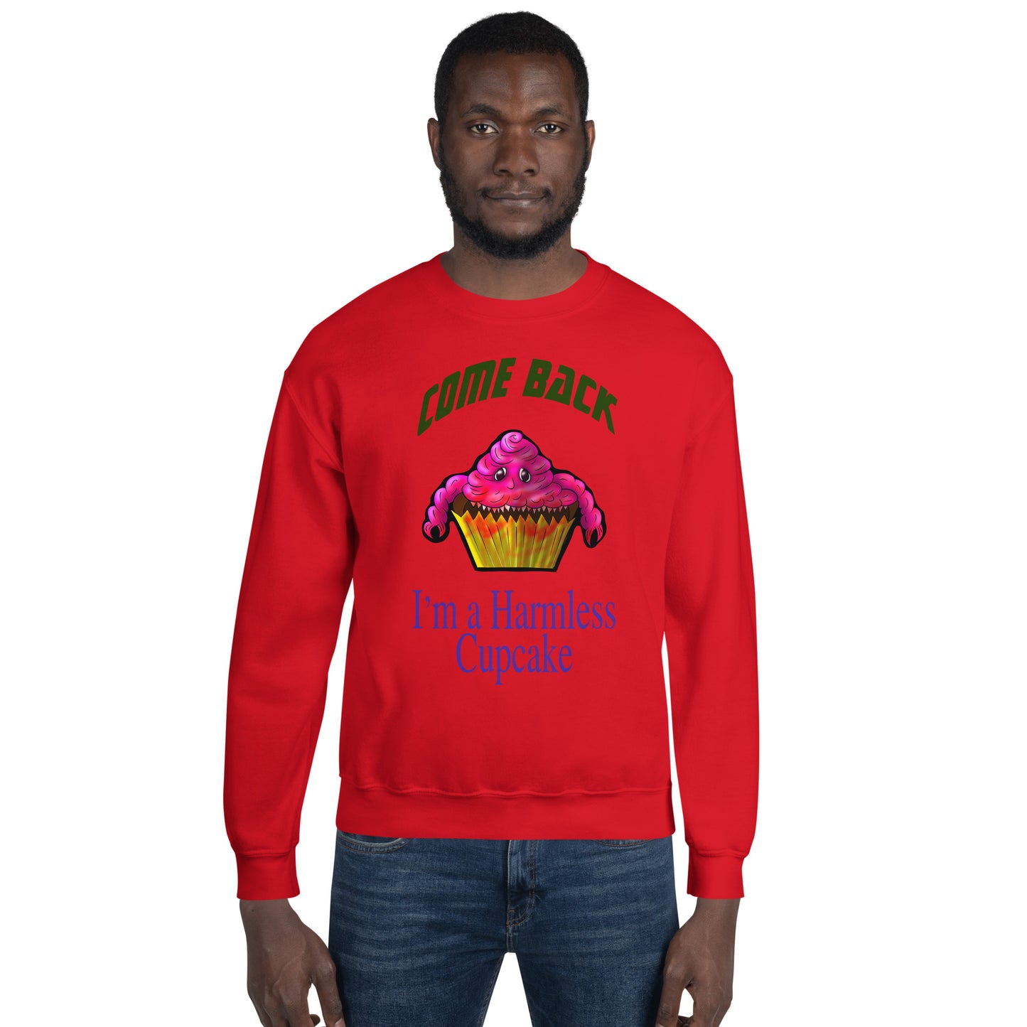 Harmless Cupcake Unisex Sweatshirt