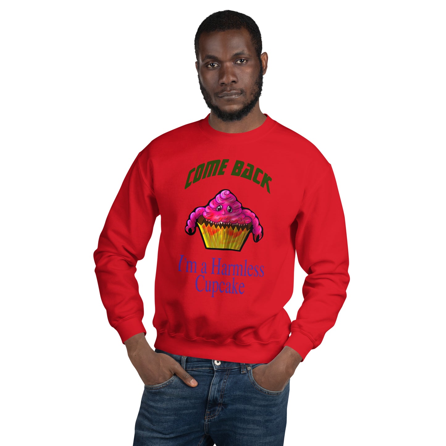 Harmless Cupcake Unisex Sweatshirt