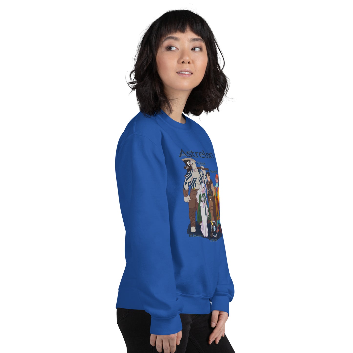 Astrelon Party Figures Unisex Sweatshirt