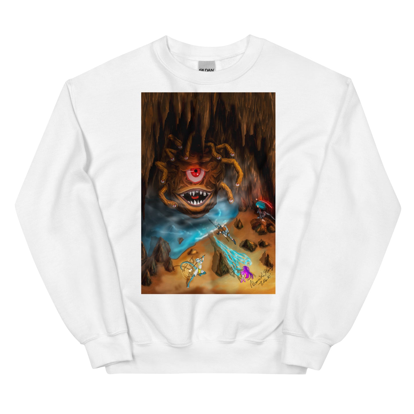 Beholder Party Fight Unisex Sweatshirt