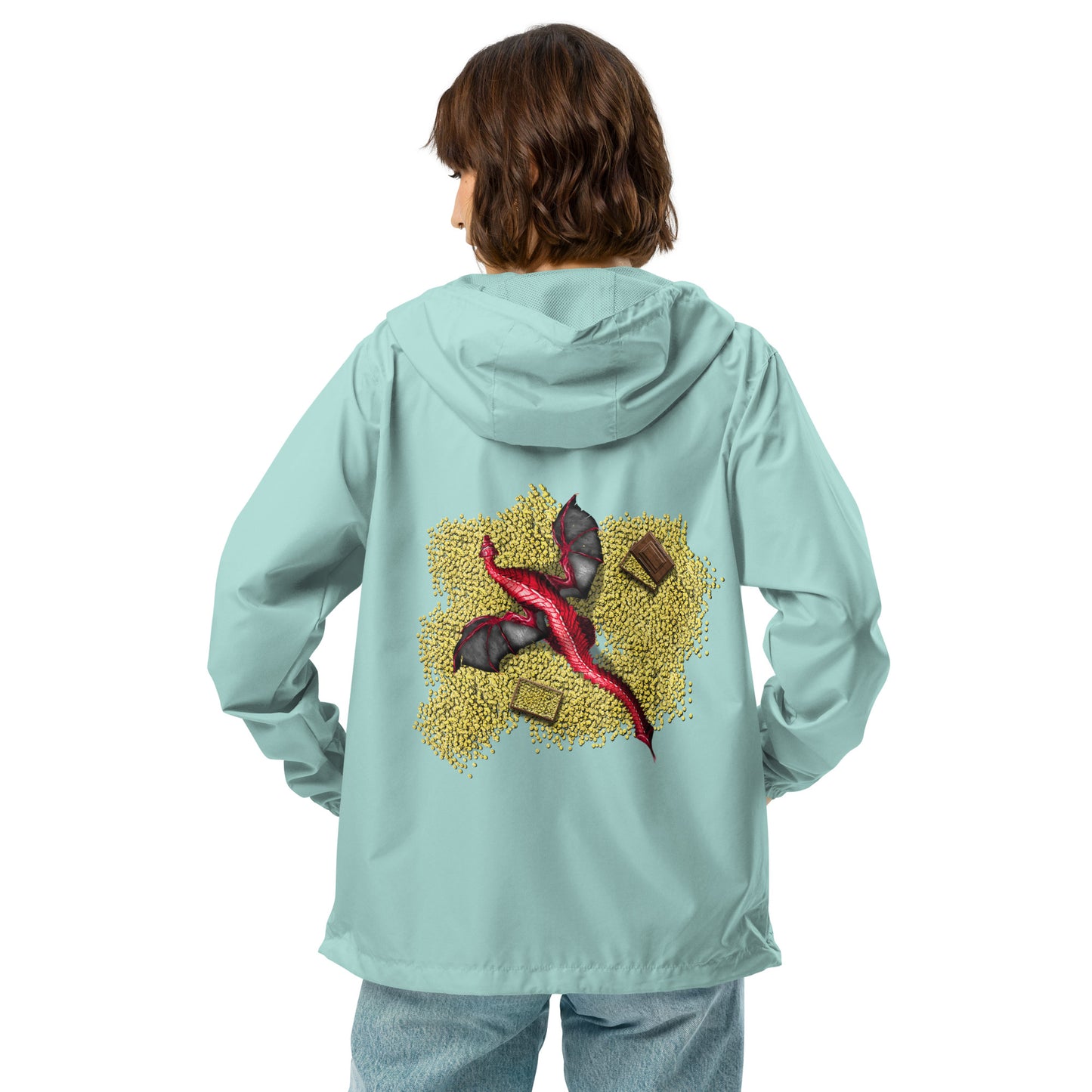 Dragon Horde Unisex lightweight zip up windbreaker