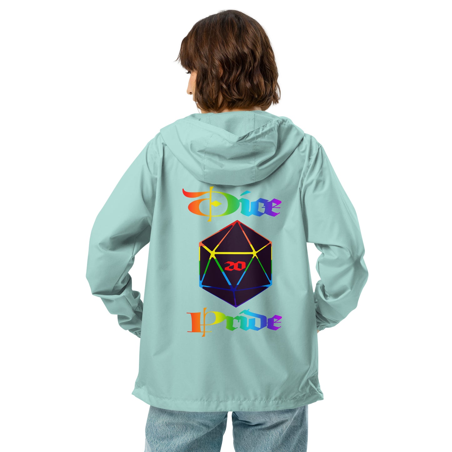 Dice Pride Unisex lightweight zip up windbreaker