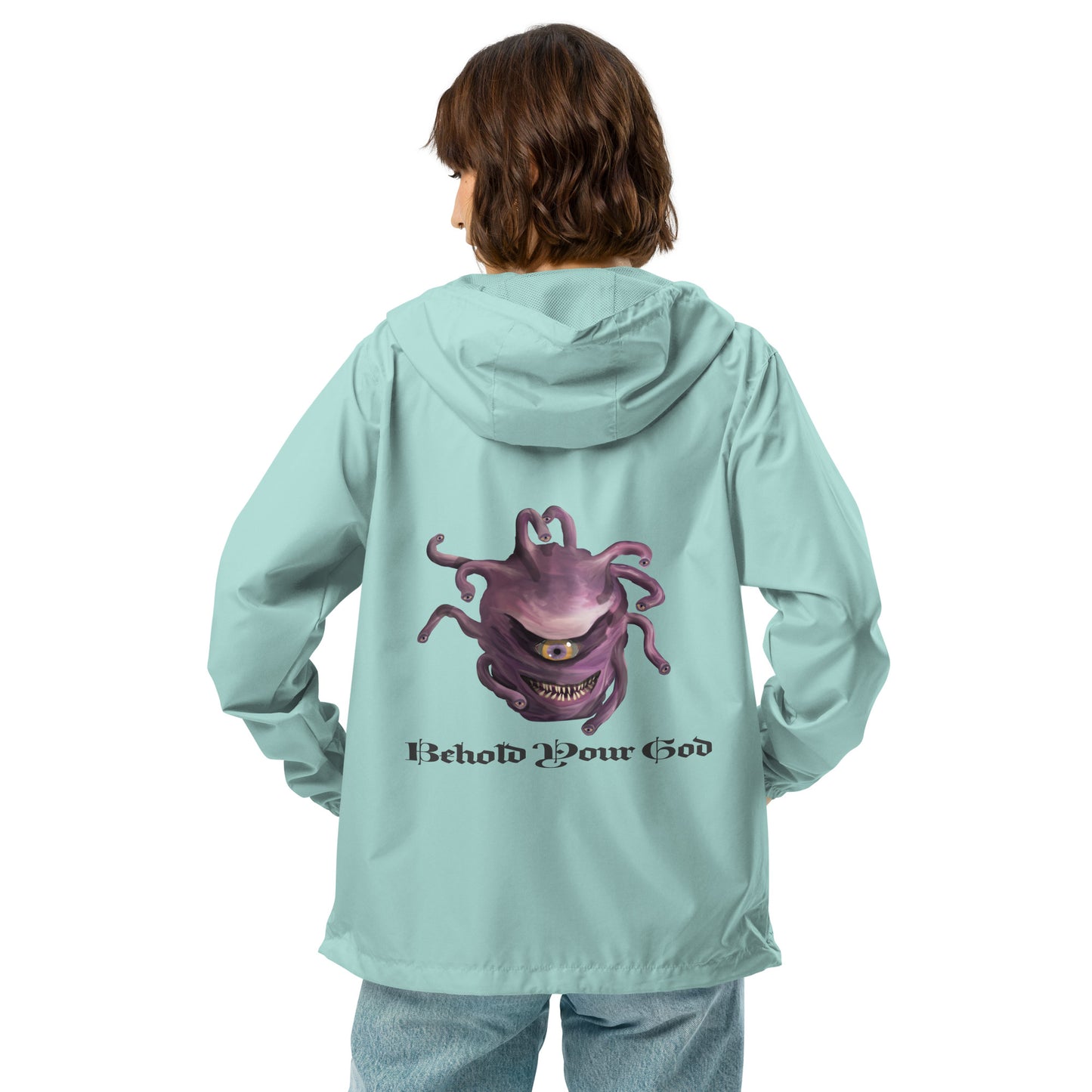 Behold Your God Unisex lightweight zip up windbreaker