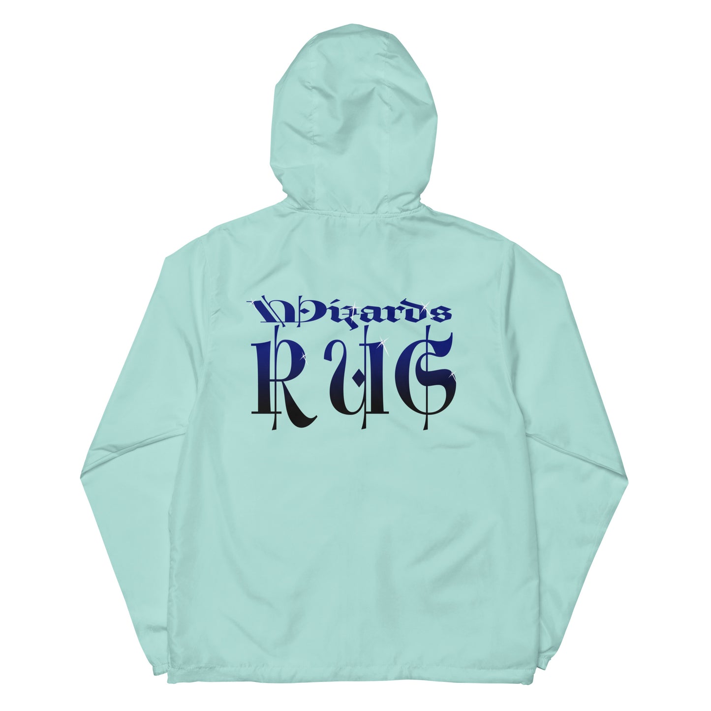 Wizard R US Unisex lightweight zip up windbreaker