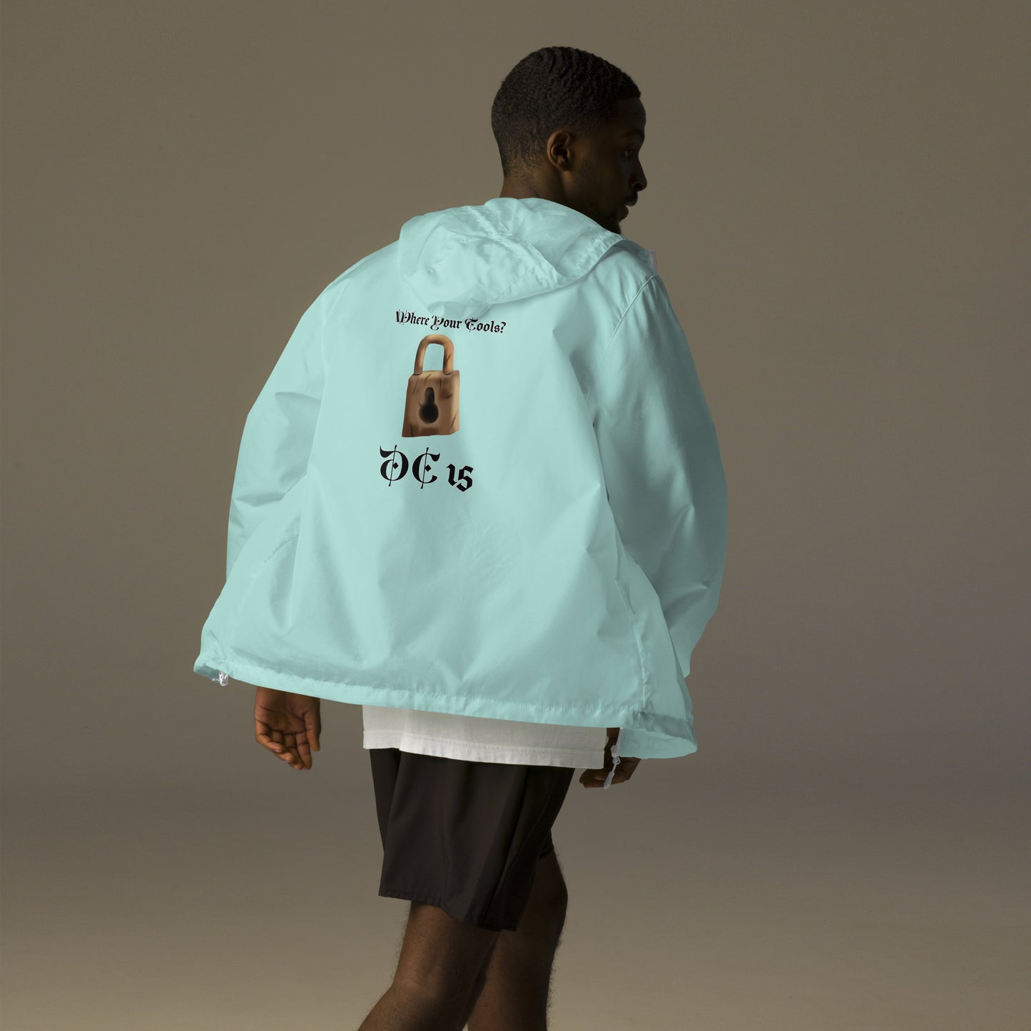 Where Your Tools? Unisex lightweight zip up windbreaker