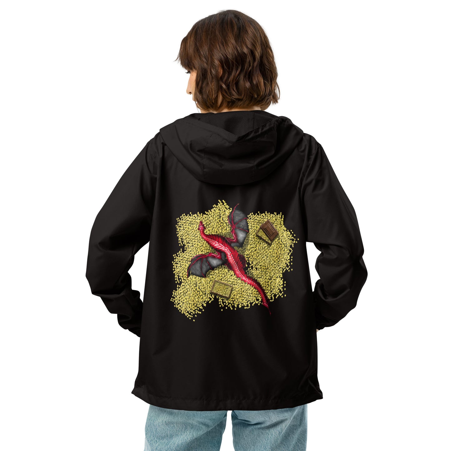 Dragon Horde Unisex lightweight zip up windbreaker