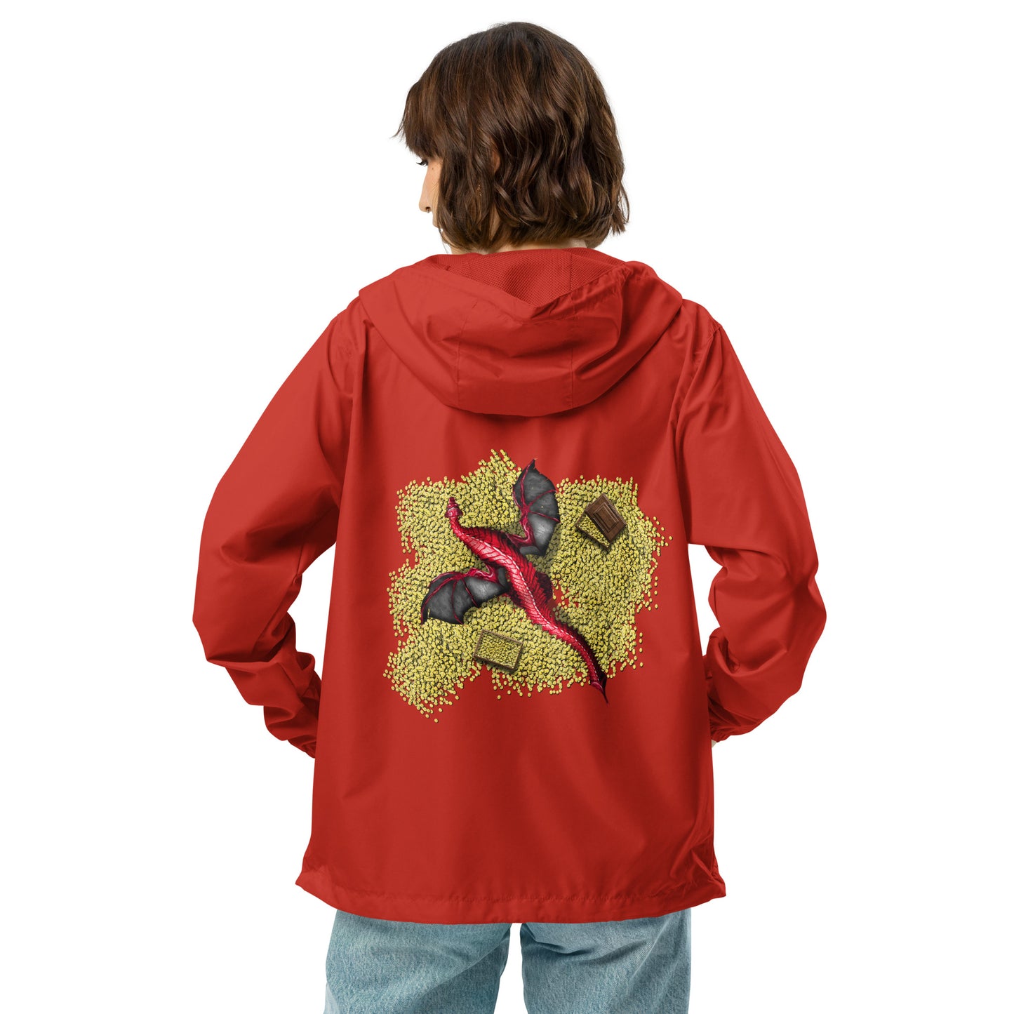 Dragon Horde Unisex lightweight zip up windbreaker
