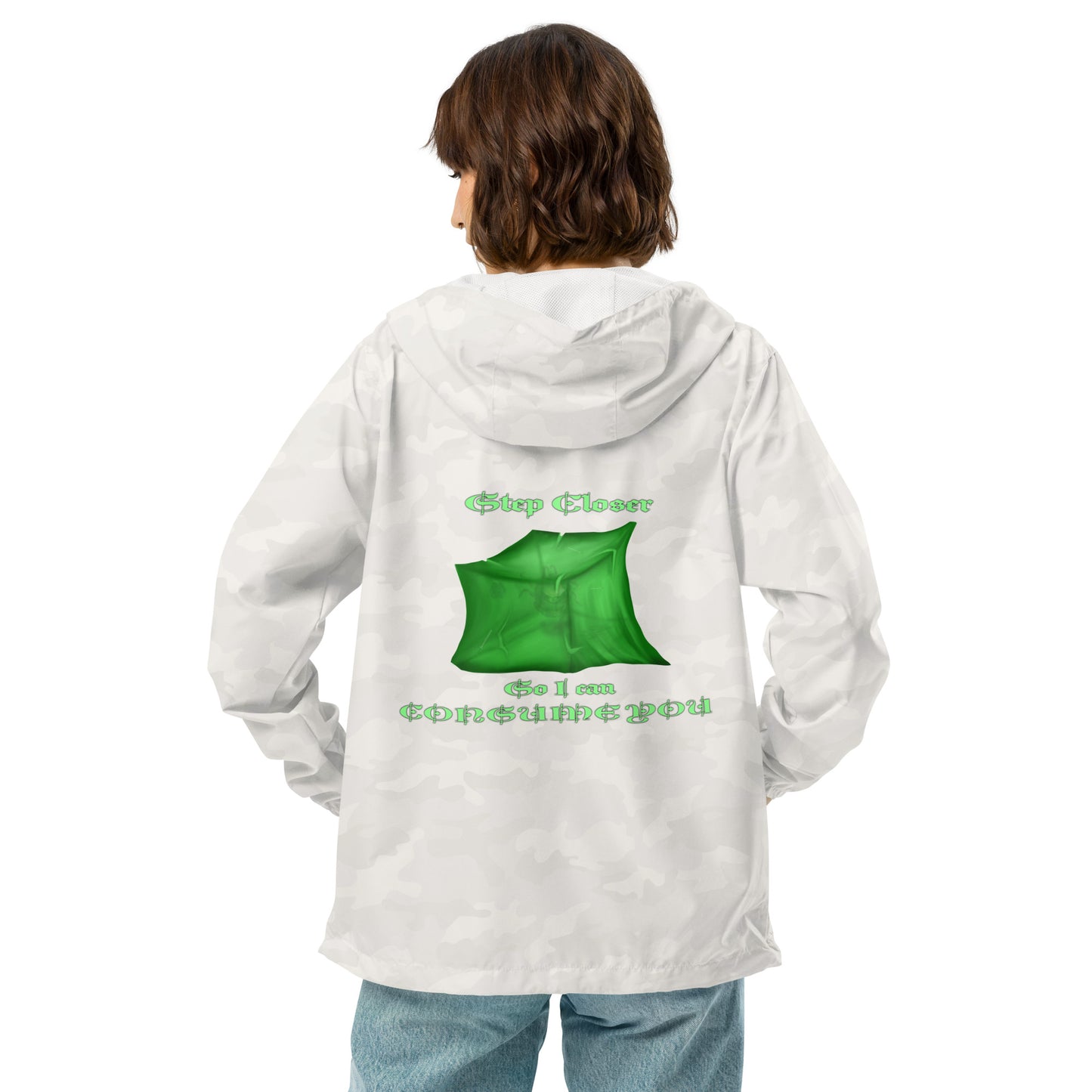 Step Closer (Ooze) Unisex lightweight zip up windbreaker