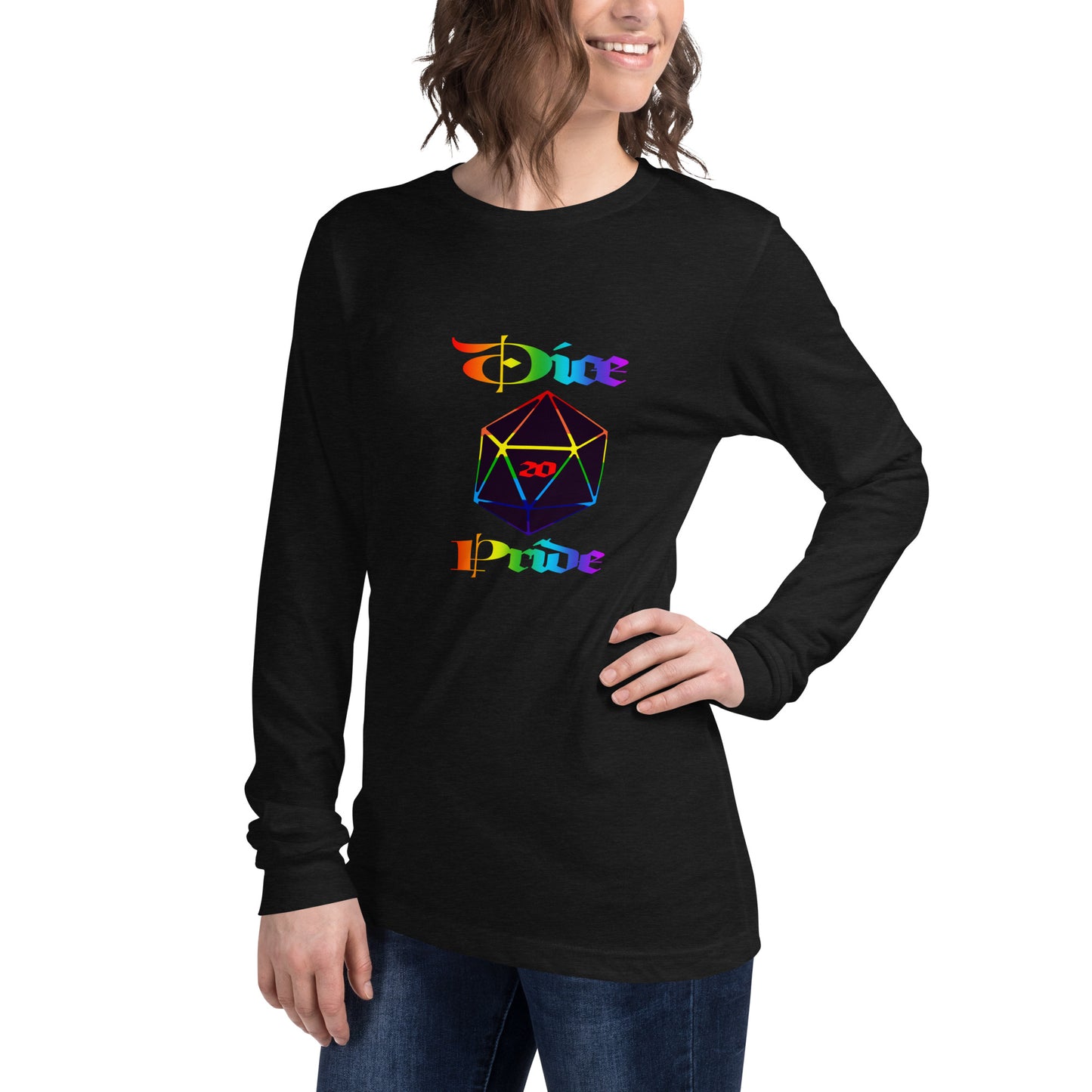 Dice Pride Unisex Long Sleeve Tee