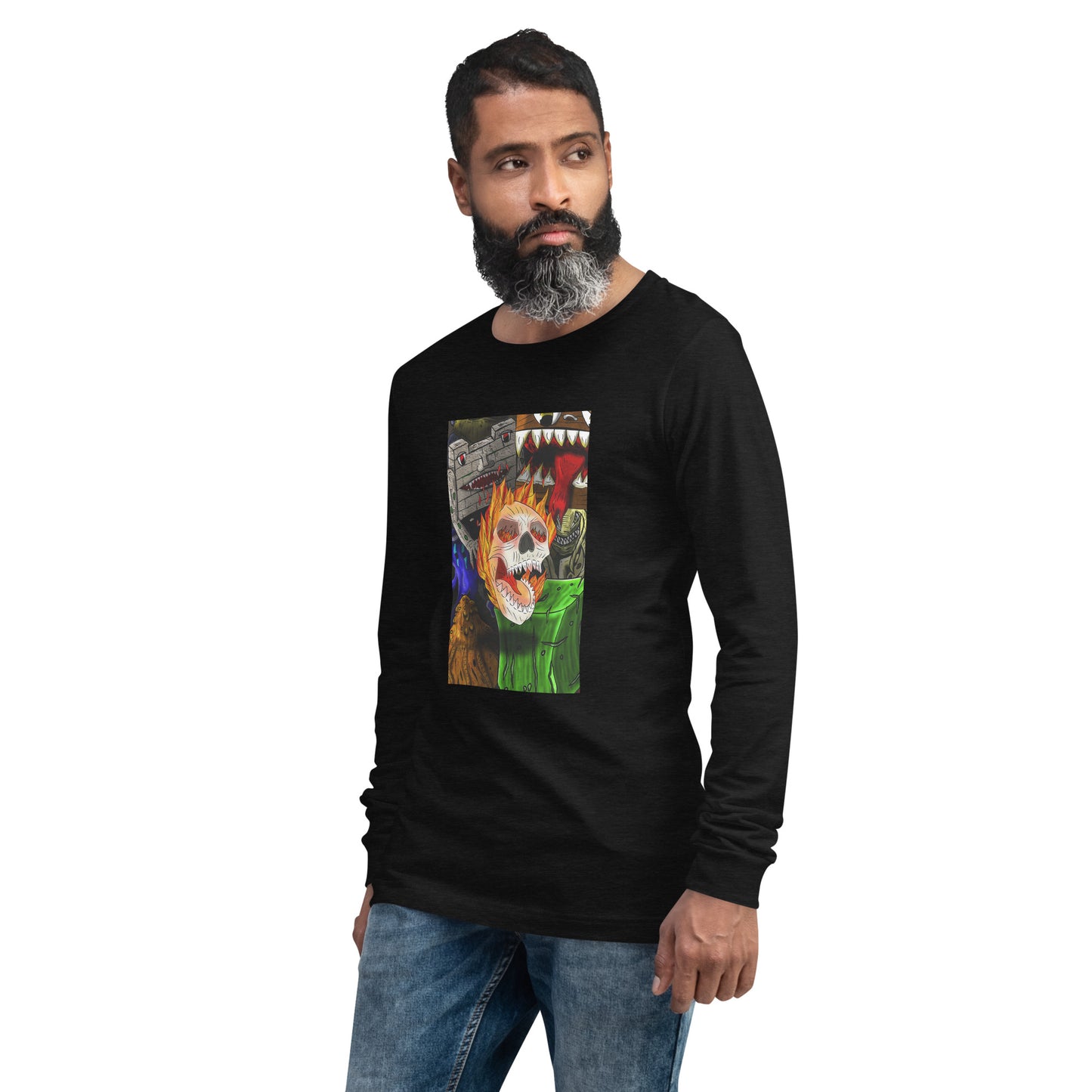 Classic Monster Collection Unisex Long Sleeve Tee