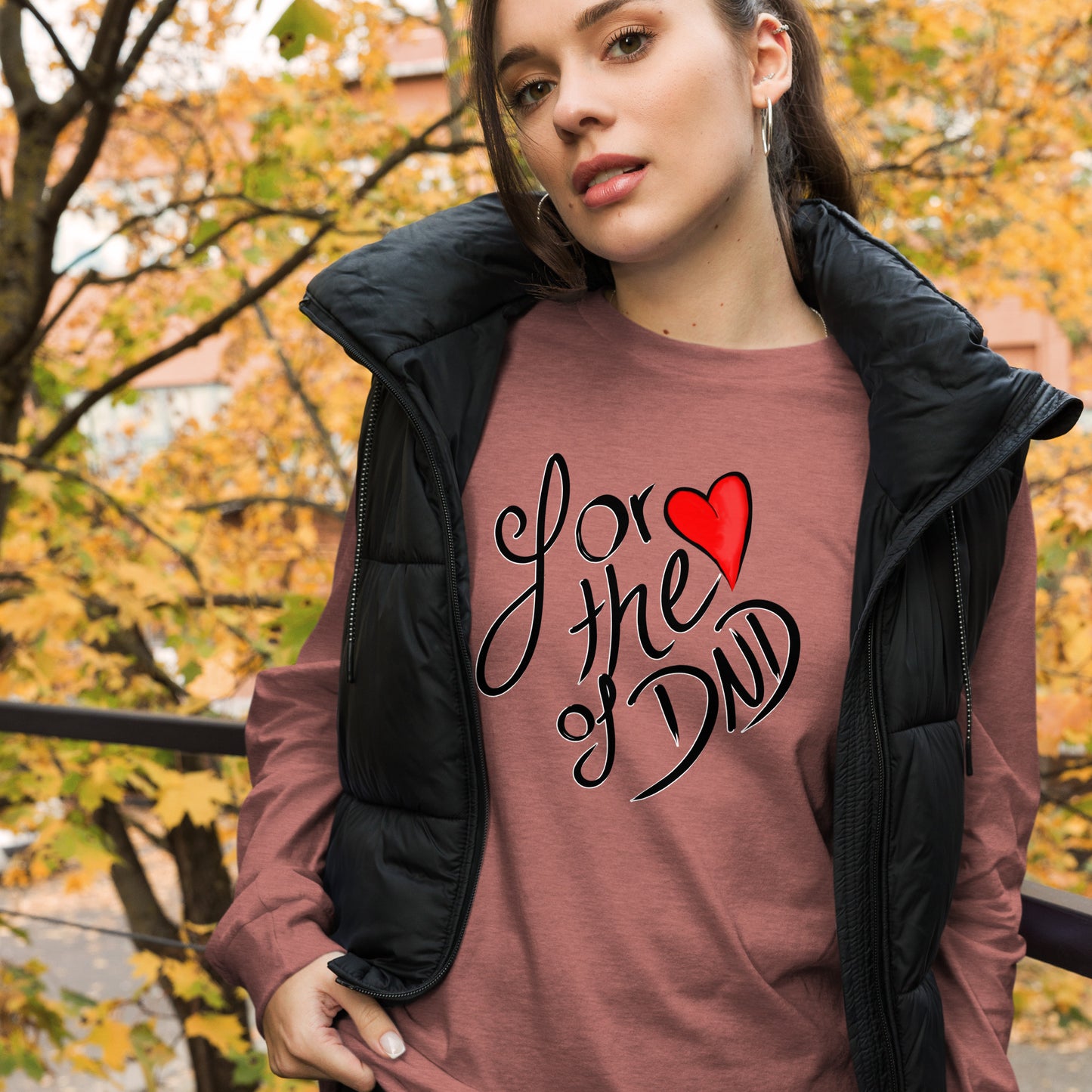 For the Love of DND Unisex Long Sleeve Tee