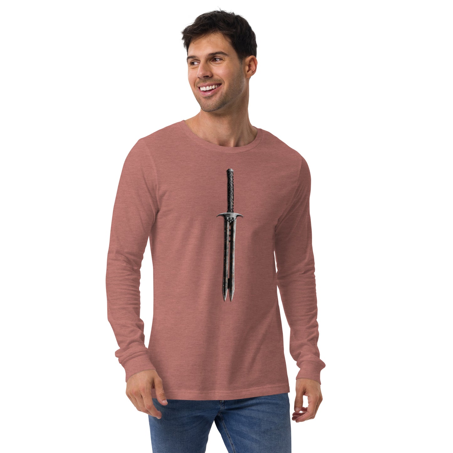 Double Blade Greatsword Unisex Long Sleeve Tee