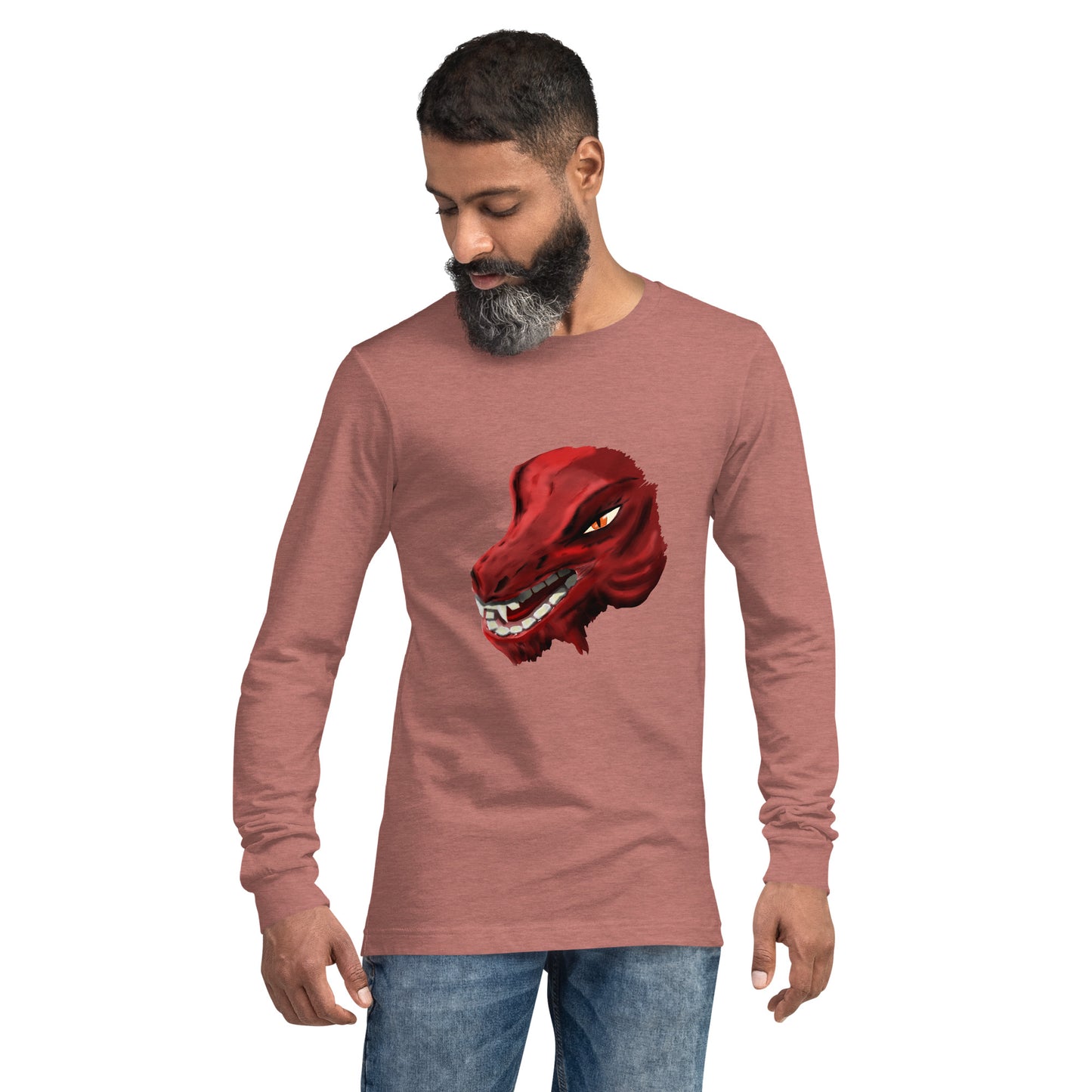 Demon Kobold Head Unisex Long Sleeve Tee