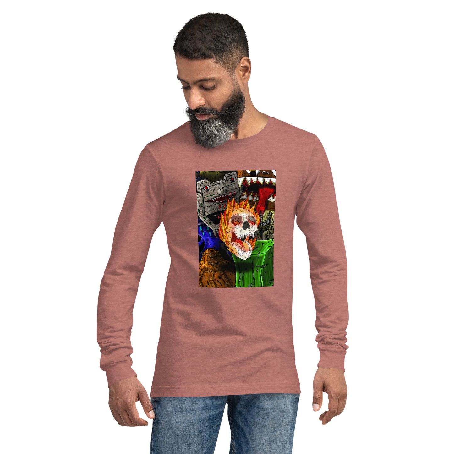 Classic Monster Collection Unisex Long Sleeve Tee