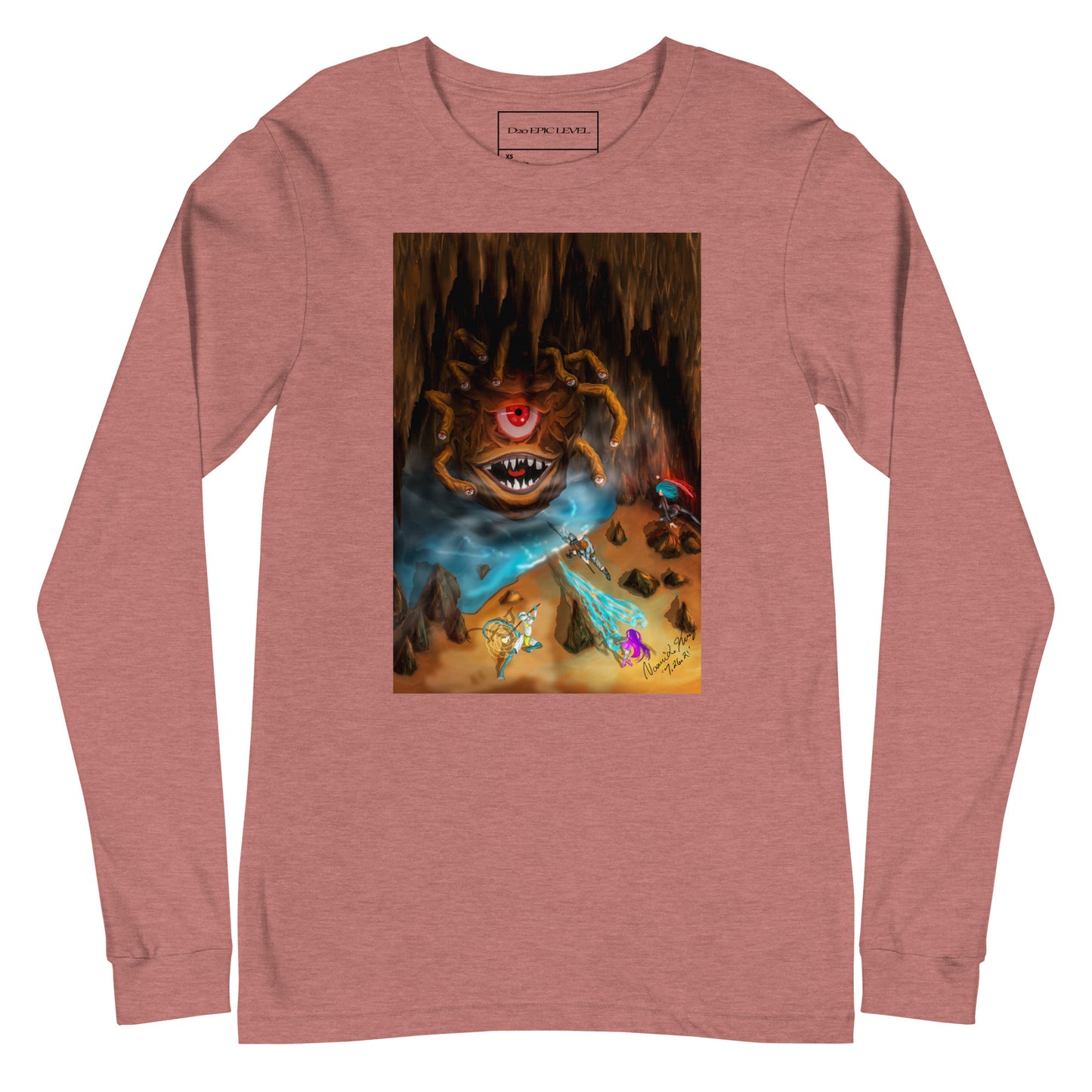 Beholder Party Fight Unisex Long Sleeve Tee