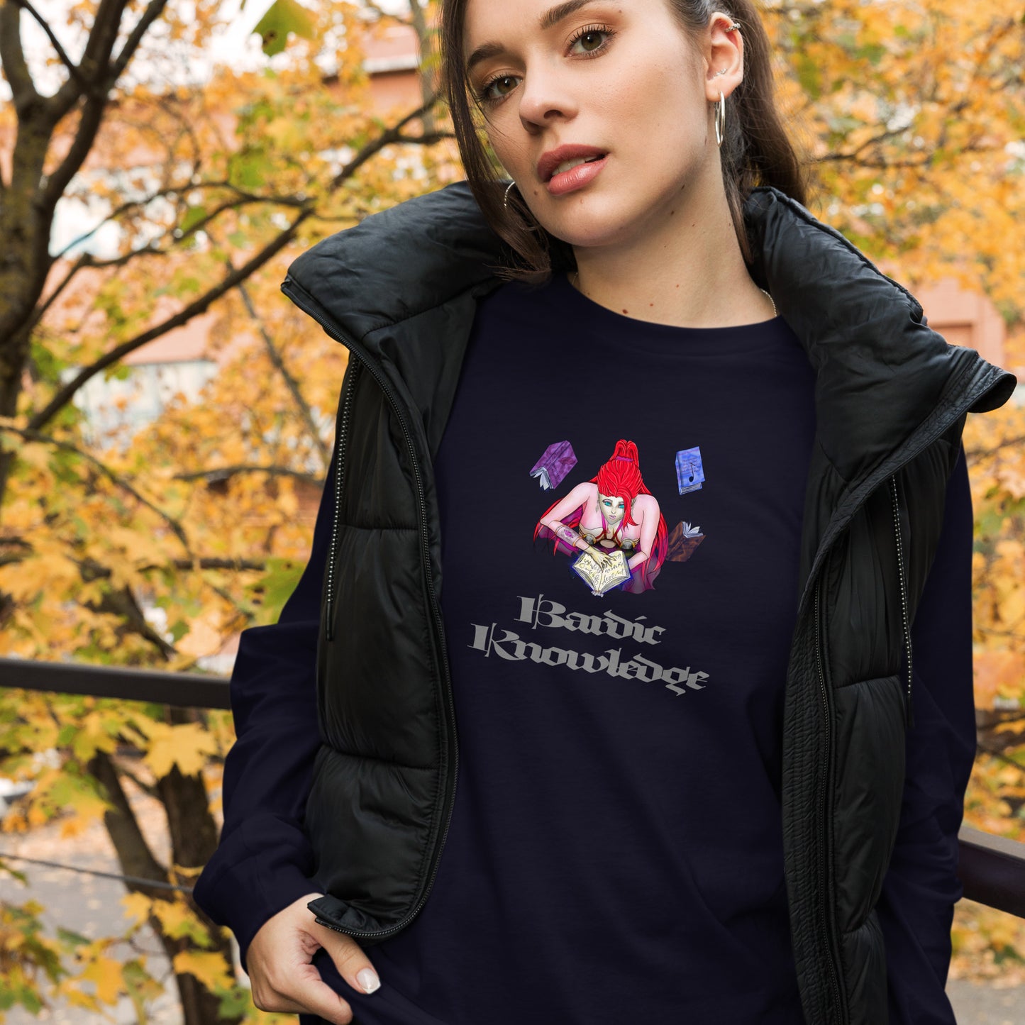 Bardic Knowledge Unisex Long Sleeve Tee