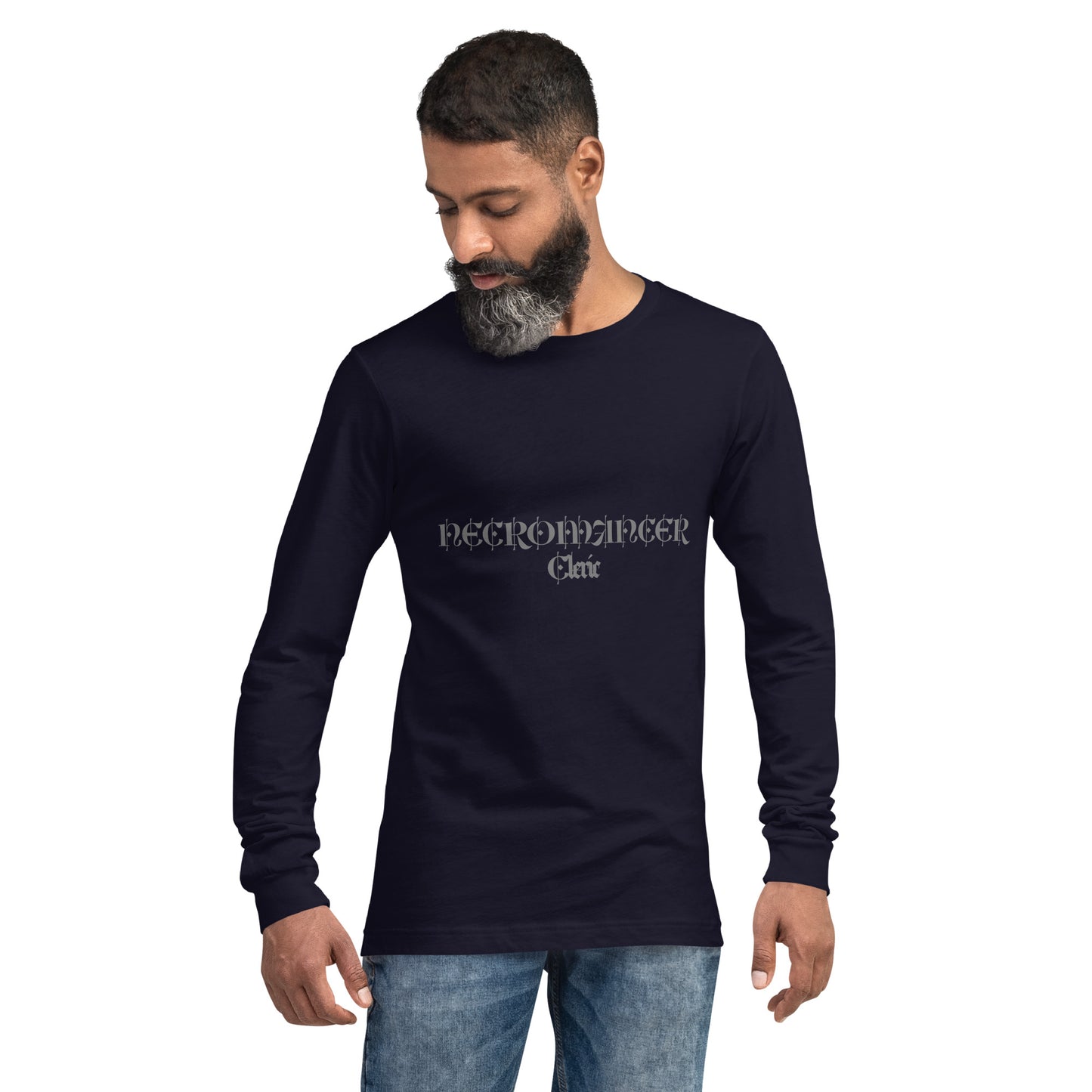 Necromancer Cleric Unisex Long Sleeve Tee