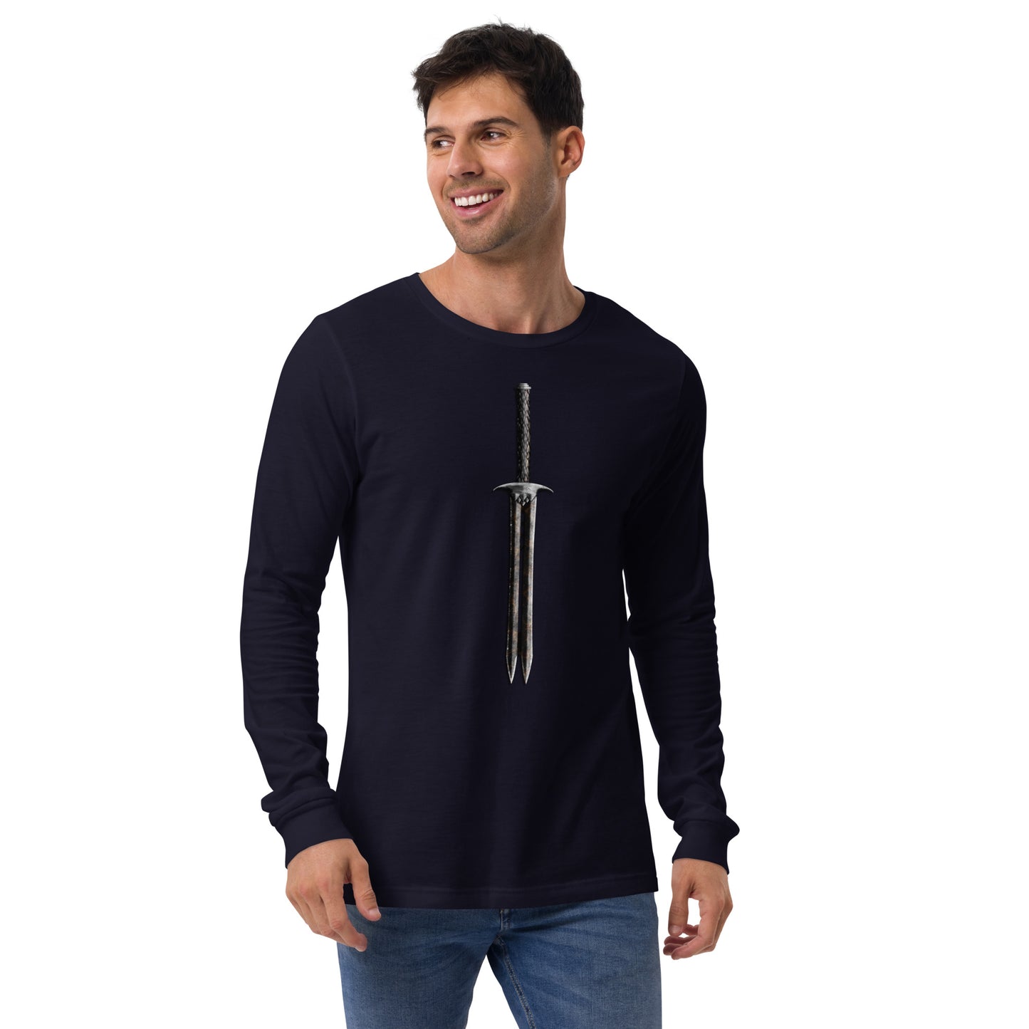 Double Blade Greatsword Unisex Long Sleeve Tee