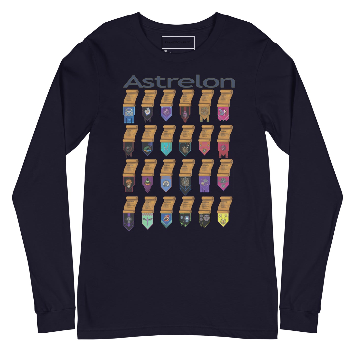 Astrelon Kingdoms Unisex Long Sleeve Tee