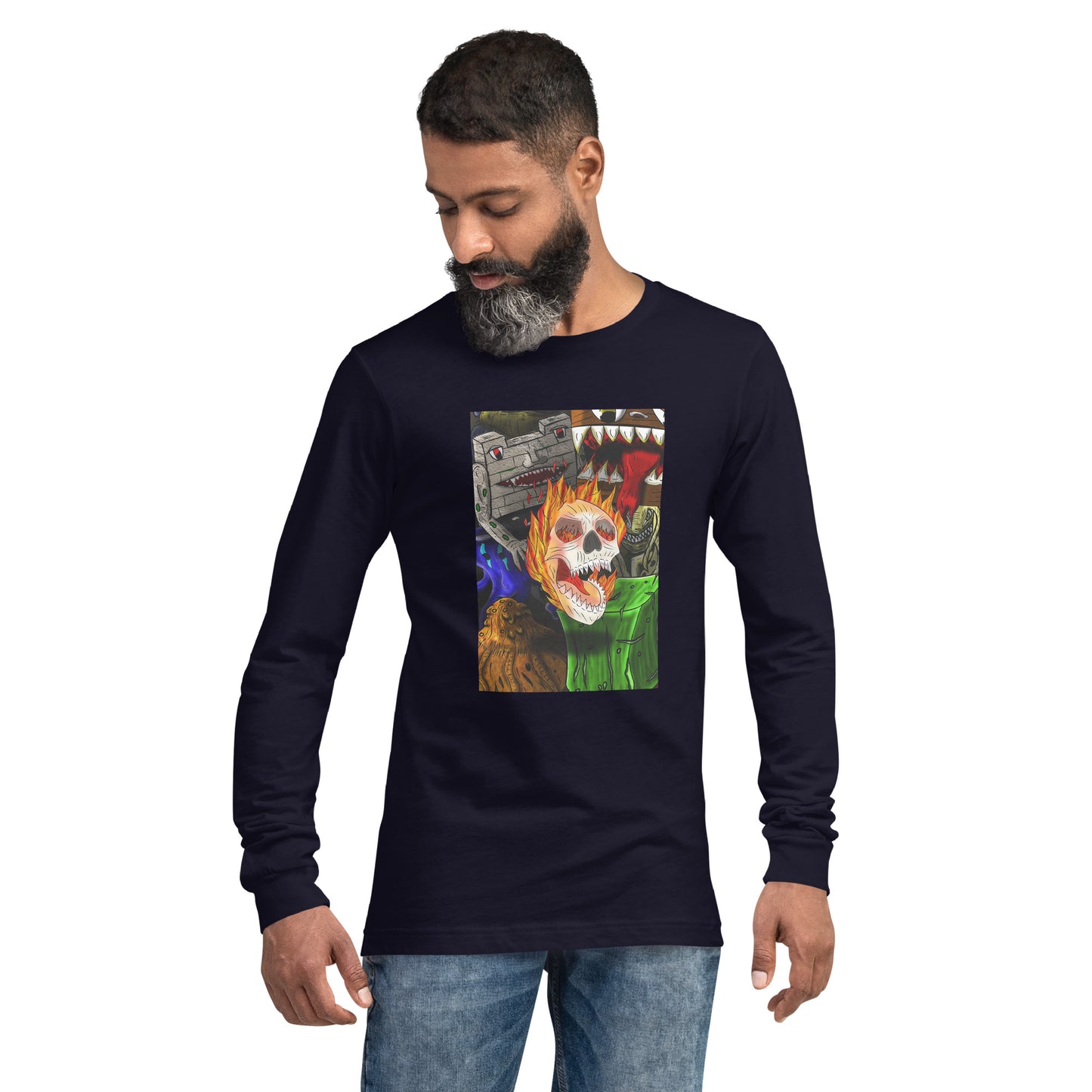 Classic Monster Collection Unisex Long Sleeve Tee