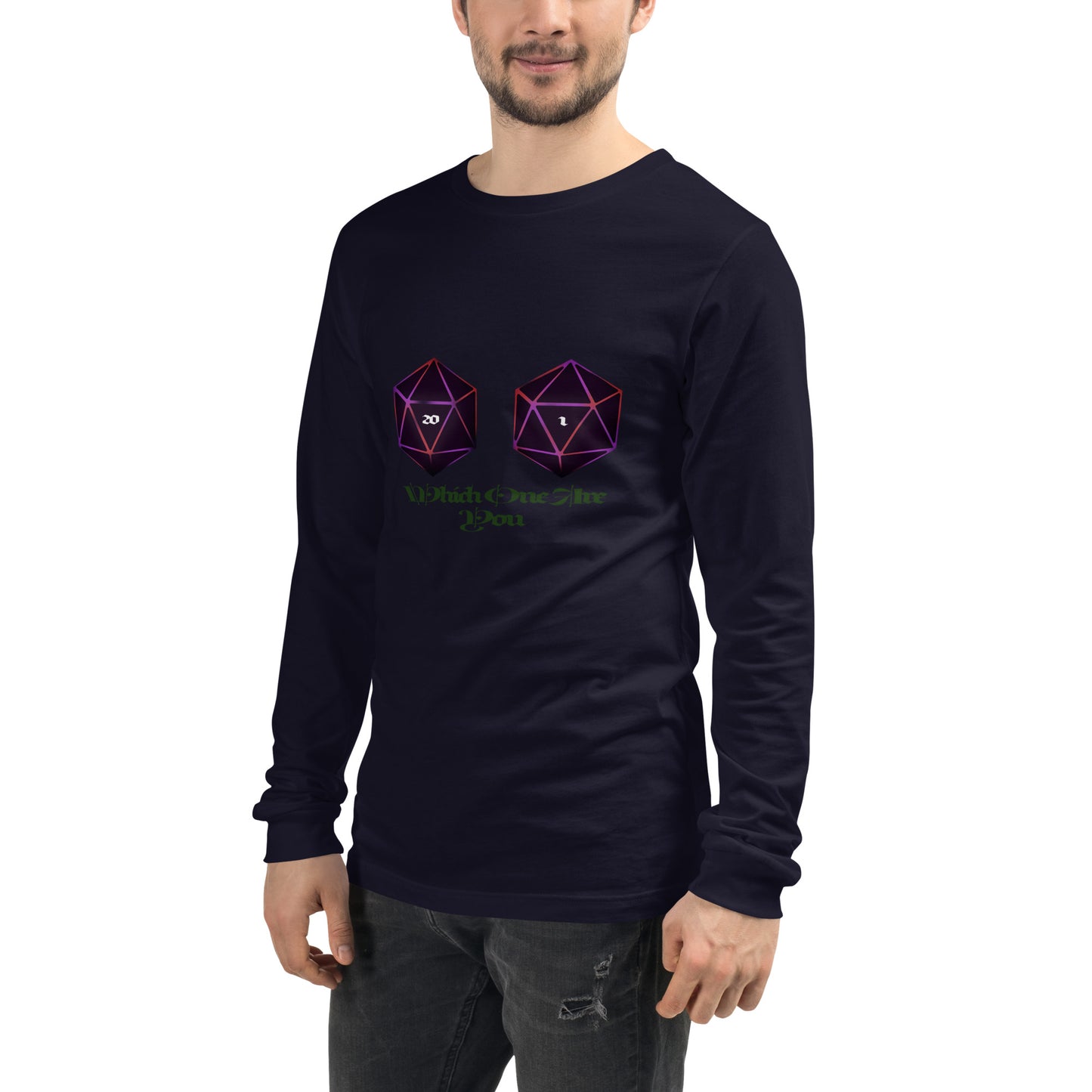 Which one Are You Unisex Long Sleeve Tee
