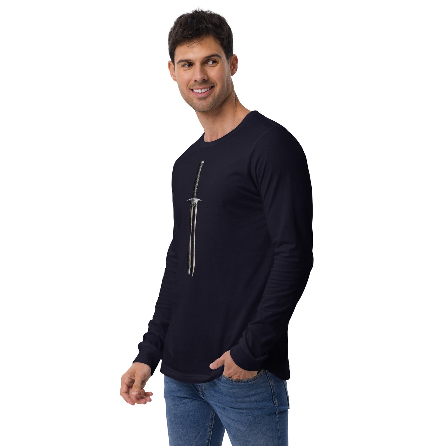 Double Blade Greatsword Unisex Long Sleeve Tee