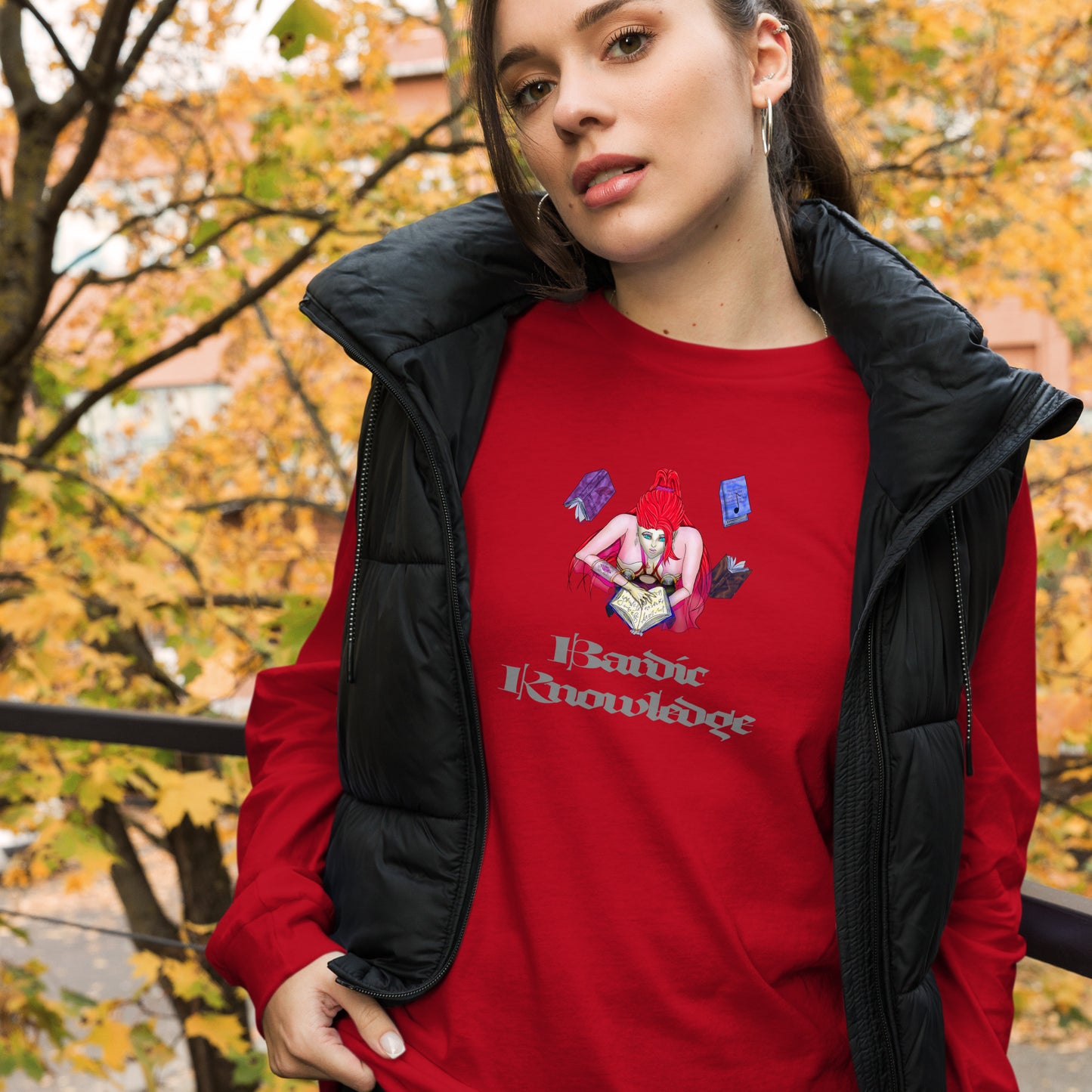 Bardic Knowledge Unisex Long Sleeve Tee