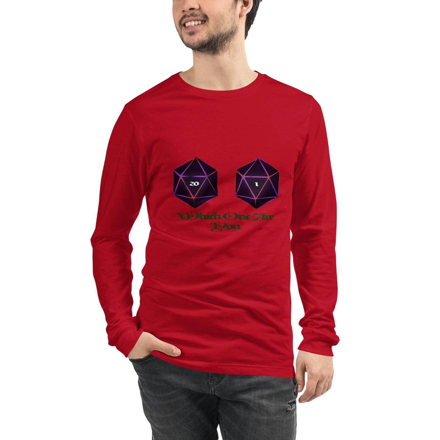 Which one Are You Unisex Long Sleeve Tee