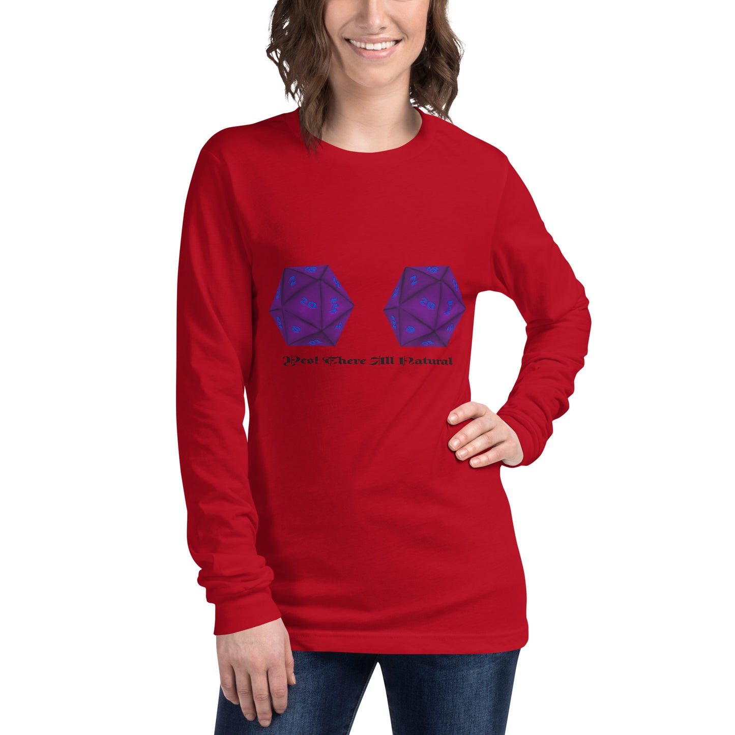 Yes! There all Natural Unisex Long Sleeve Tee