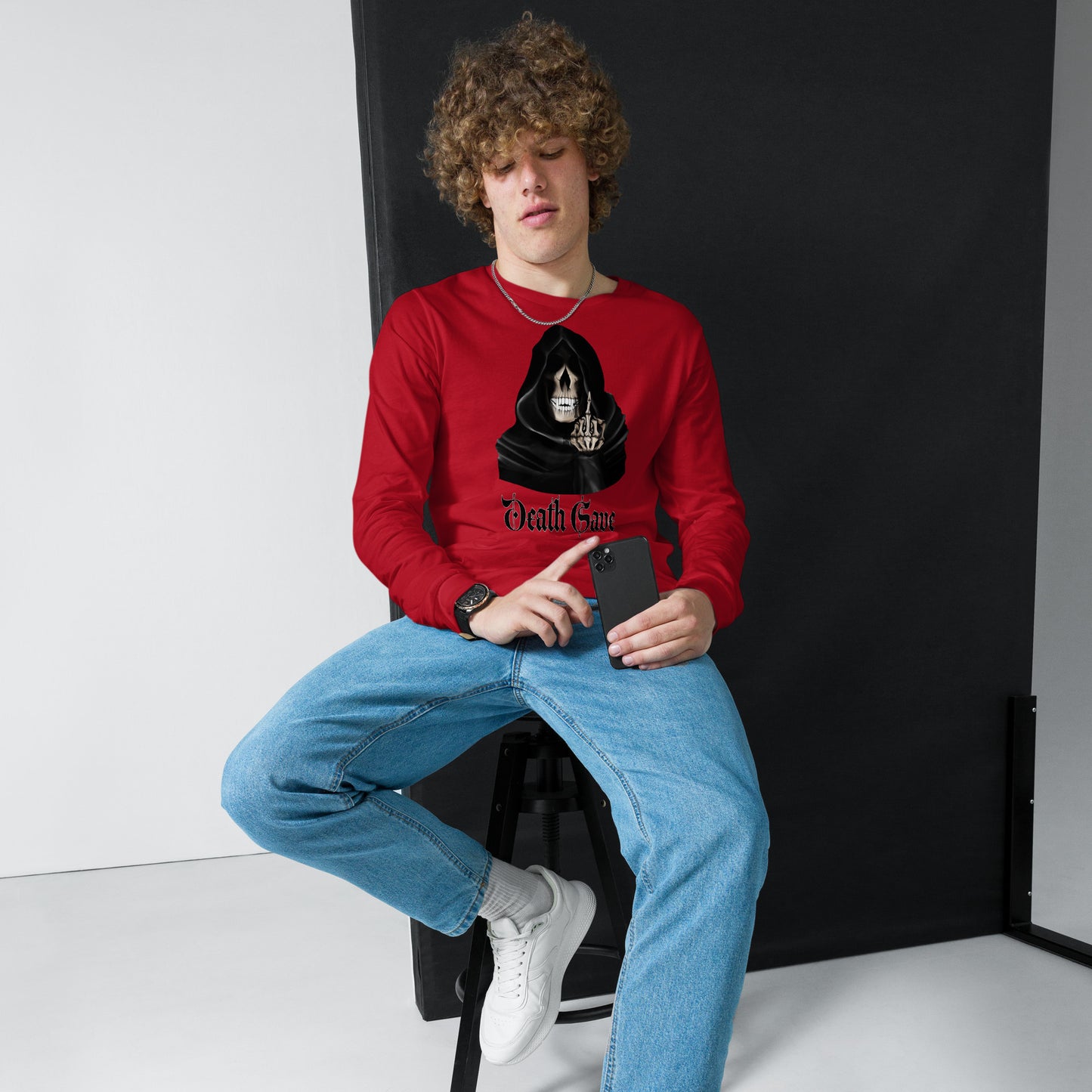 Fuck You Death Save Unisex Long Sleeve Tee