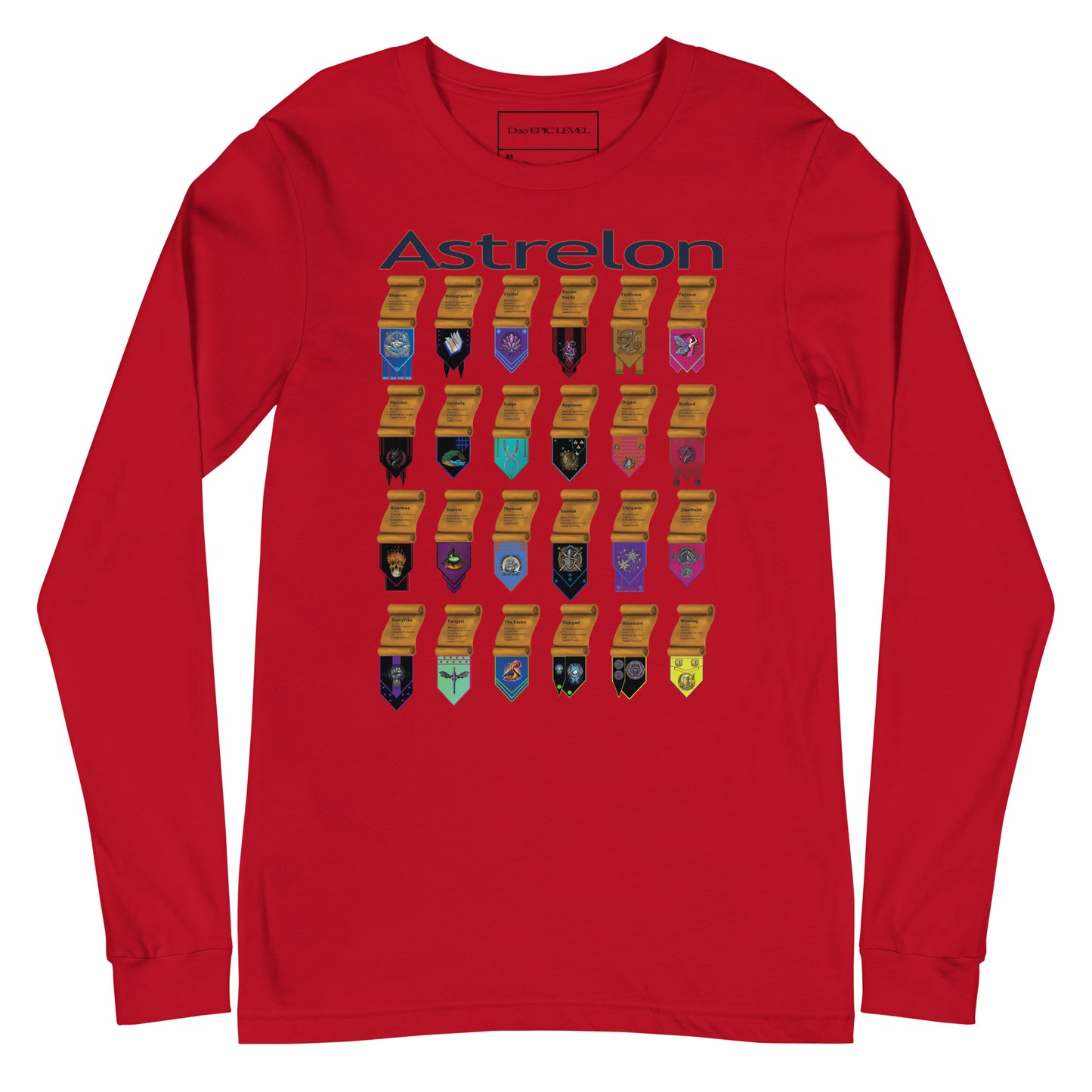 Astrelon Kingdoms Unisex Long Sleeve Tee
