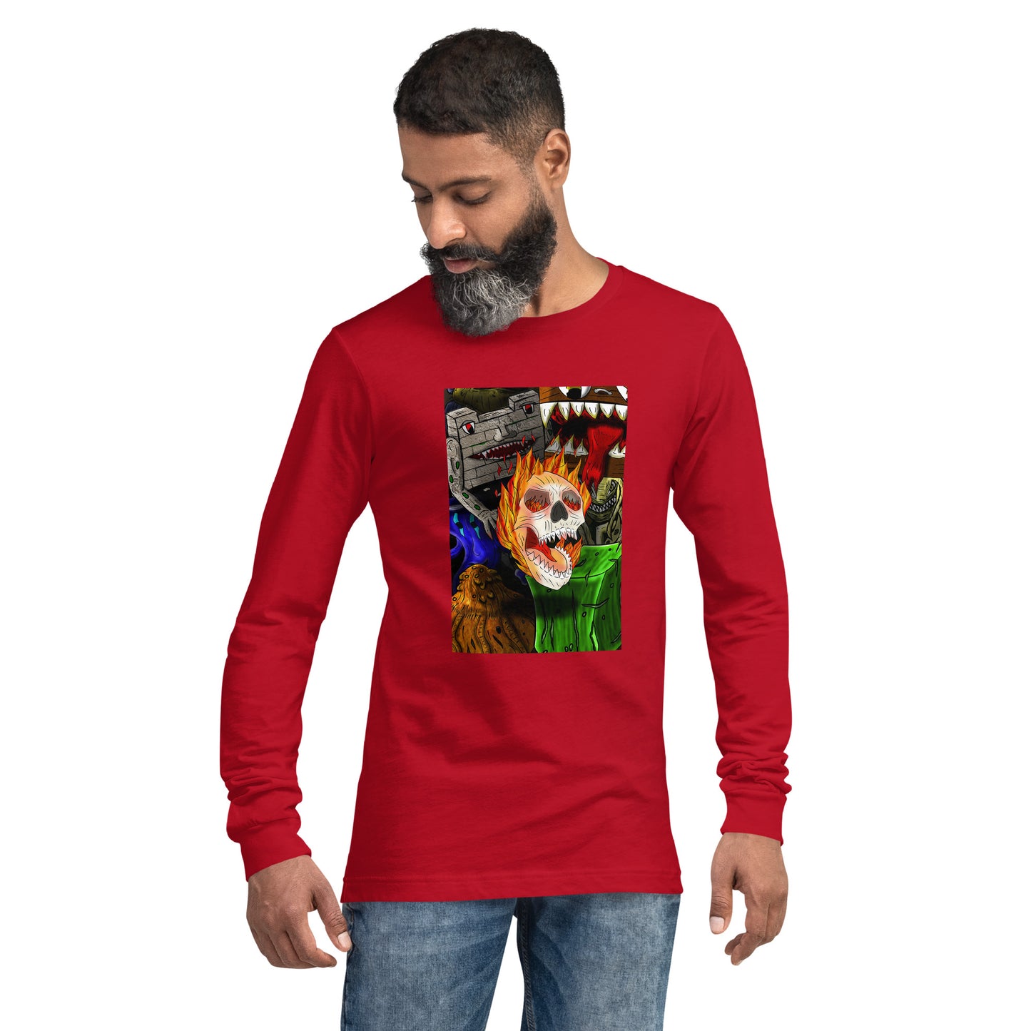 Classic Monster Collection Unisex Long Sleeve Tee