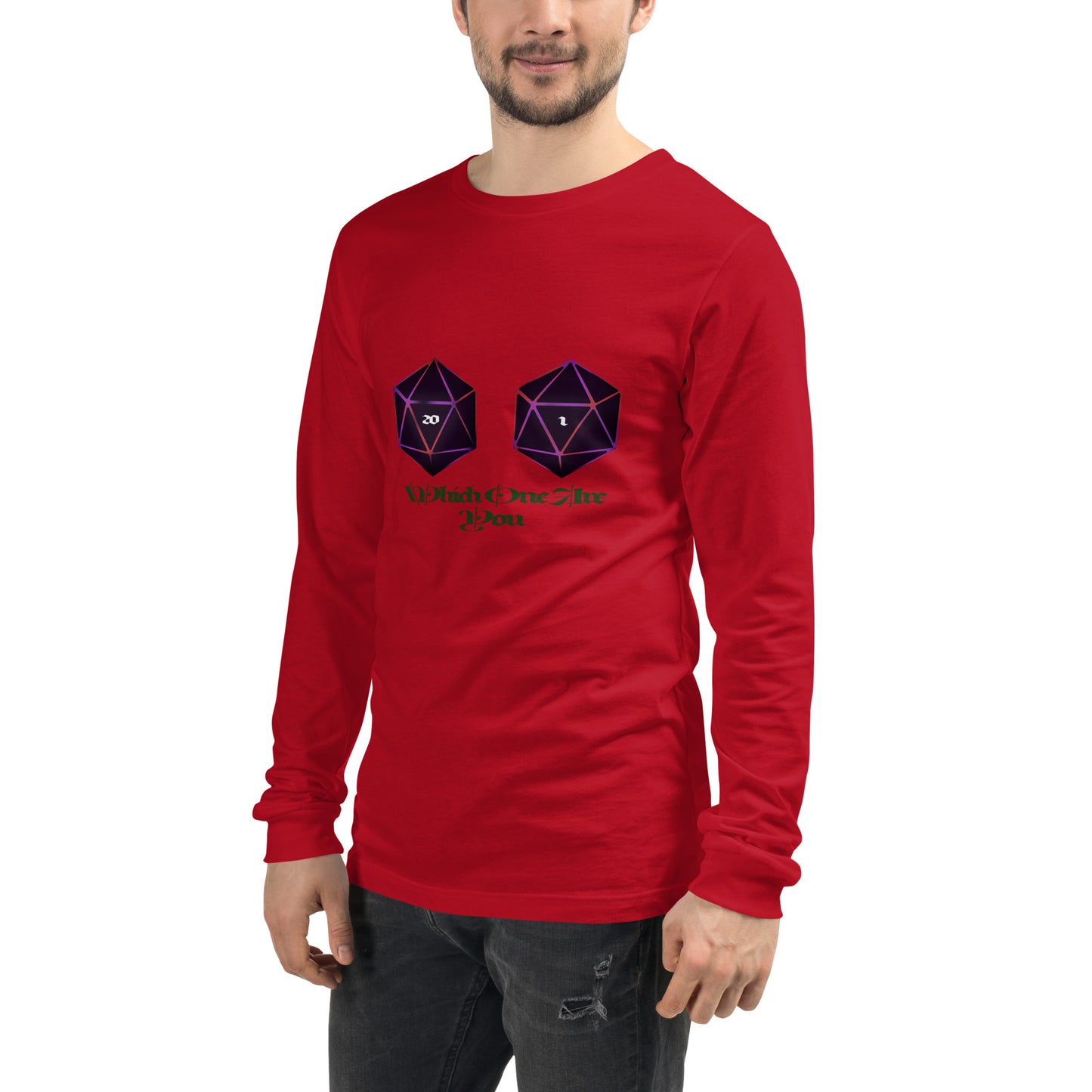 Which one Are You Unisex Long Sleeve Tee