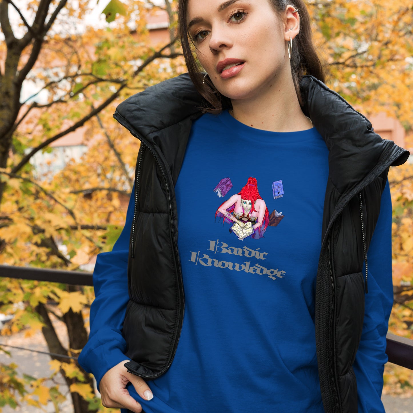 Bardic Knowledge Unisex Long Sleeve Tee