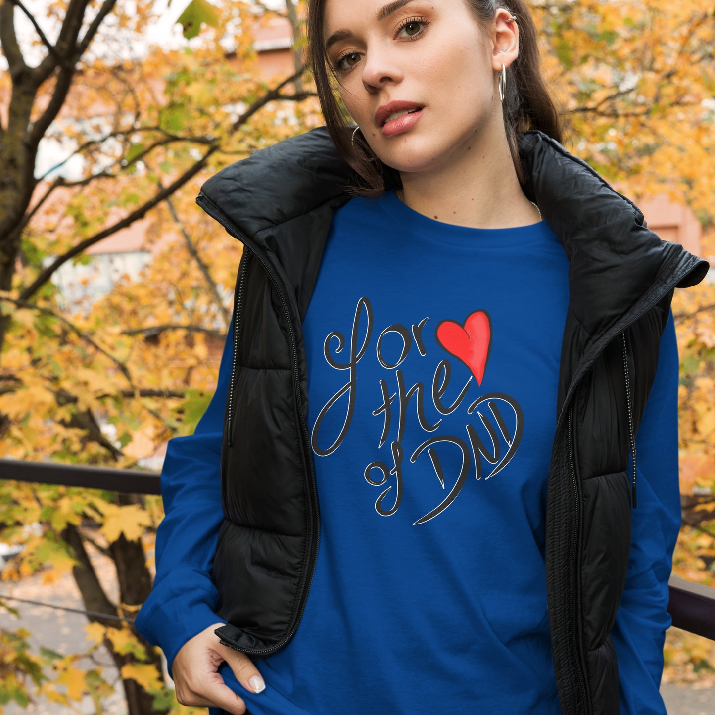 For the Love of DND Unisex Long Sleeve Tee
