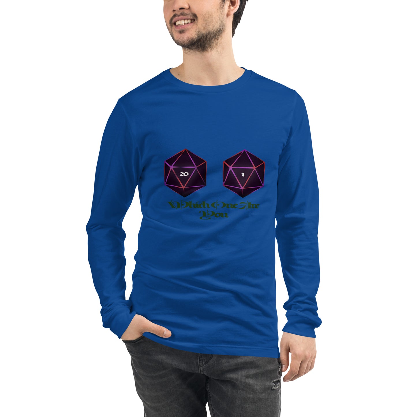 Which one Are You Unisex Long Sleeve Tee