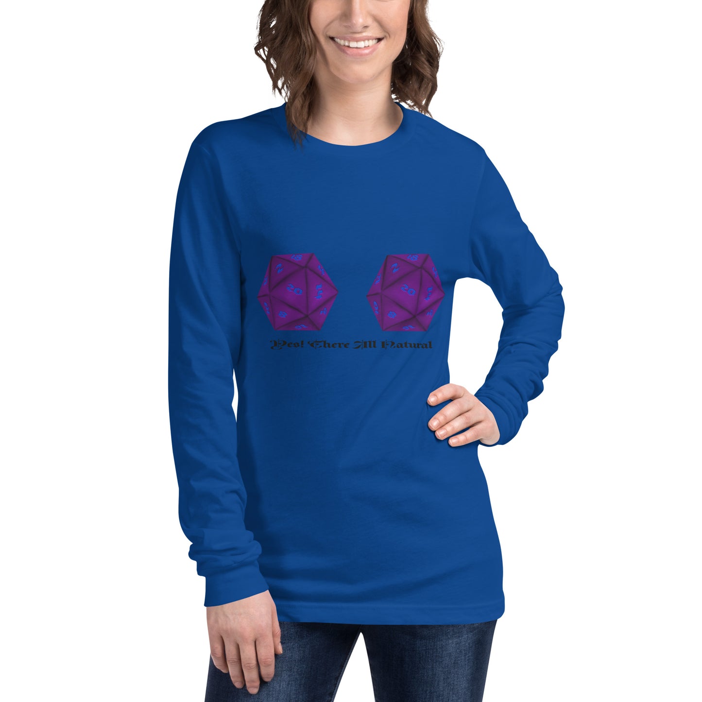 Yes! There all Natural Unisex Long Sleeve Tee