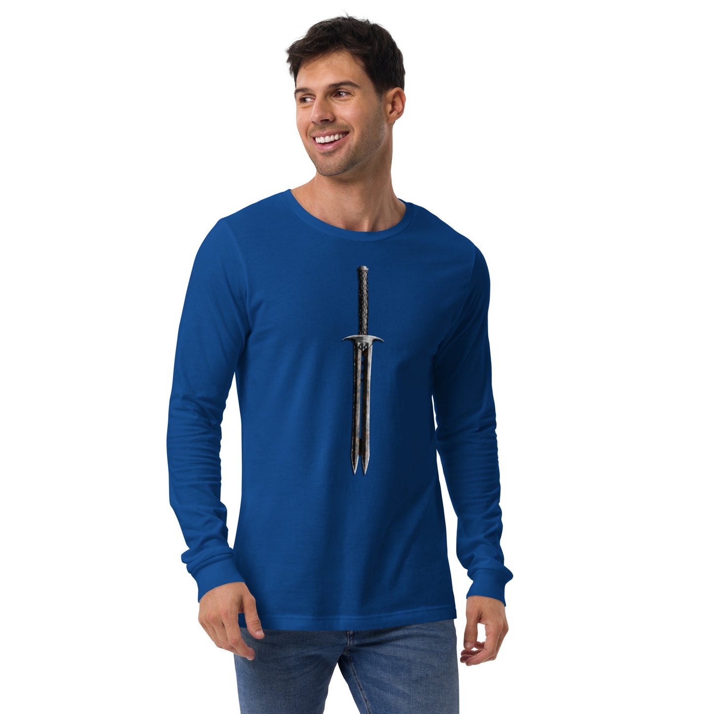 Double Blade Greatsword Unisex Long Sleeve Tee