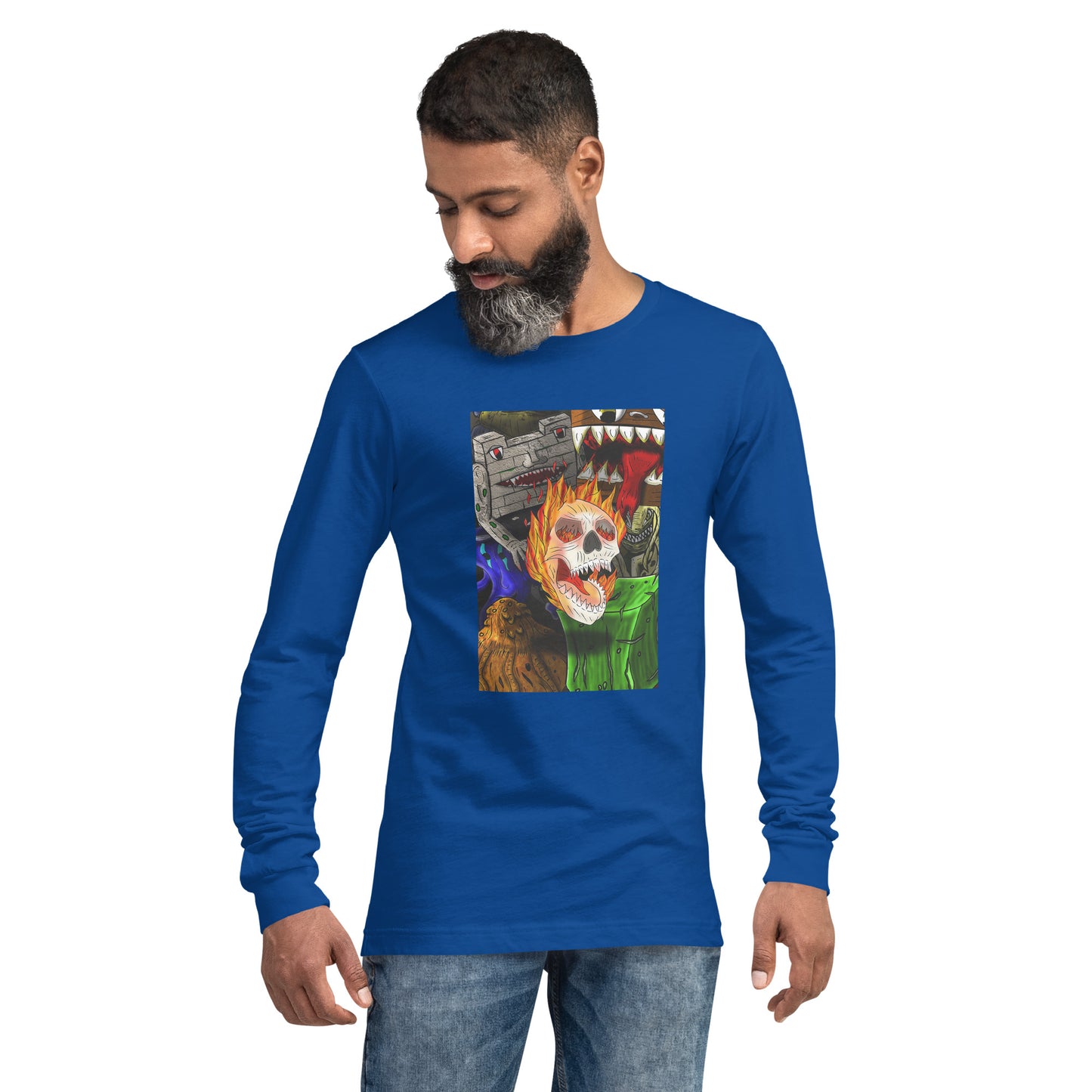 Classic Monster Collection Unisex Long Sleeve Tee